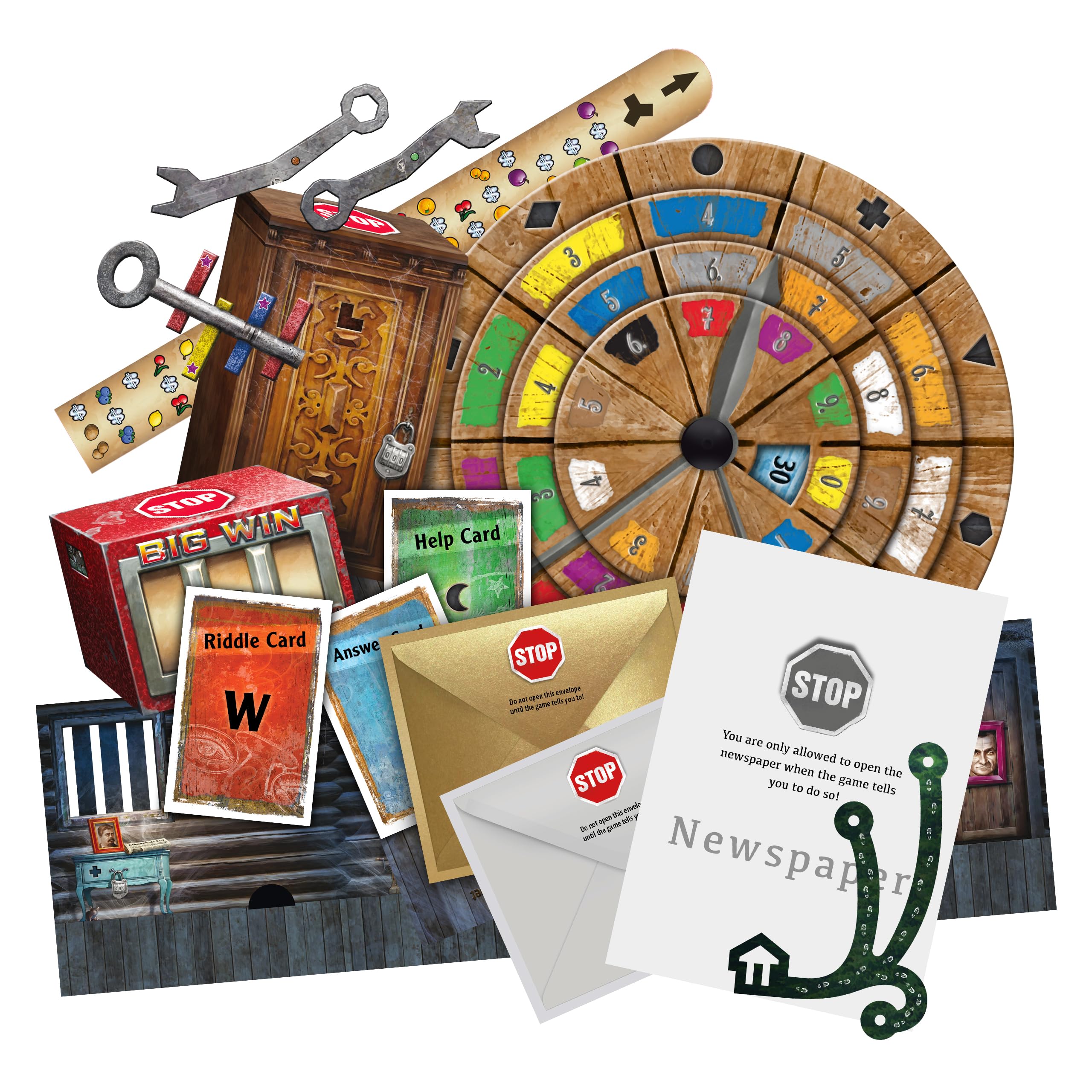 Thames & Kosmos EXIT: The Return to the Abandoned Cabin - Escape Room Card Game | 1-4 Players | Ages 12+ | 1-2 Hours Playtime 2