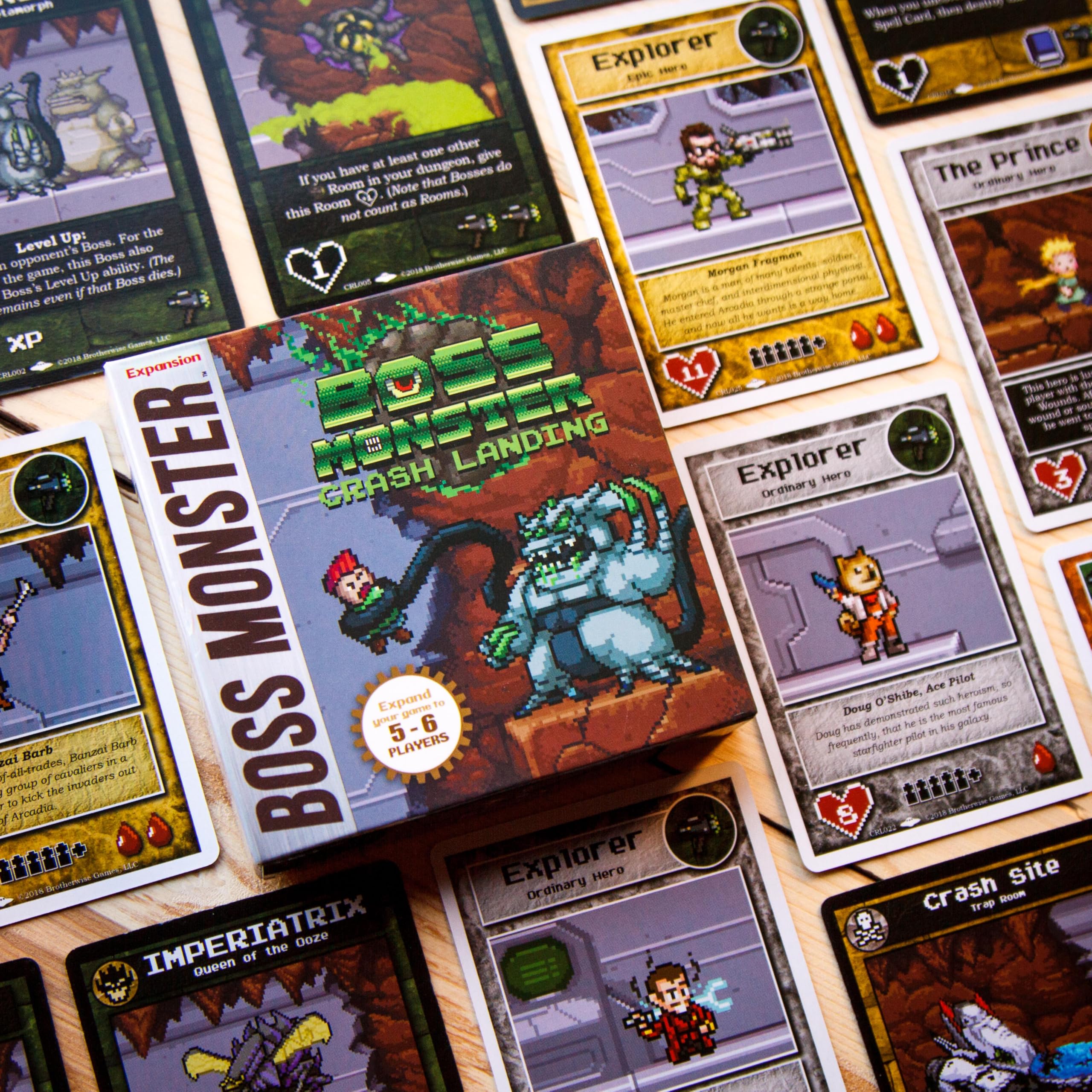 Brotherwise Games Boss Monster Crash Landing 5-6 Player Expansion 8