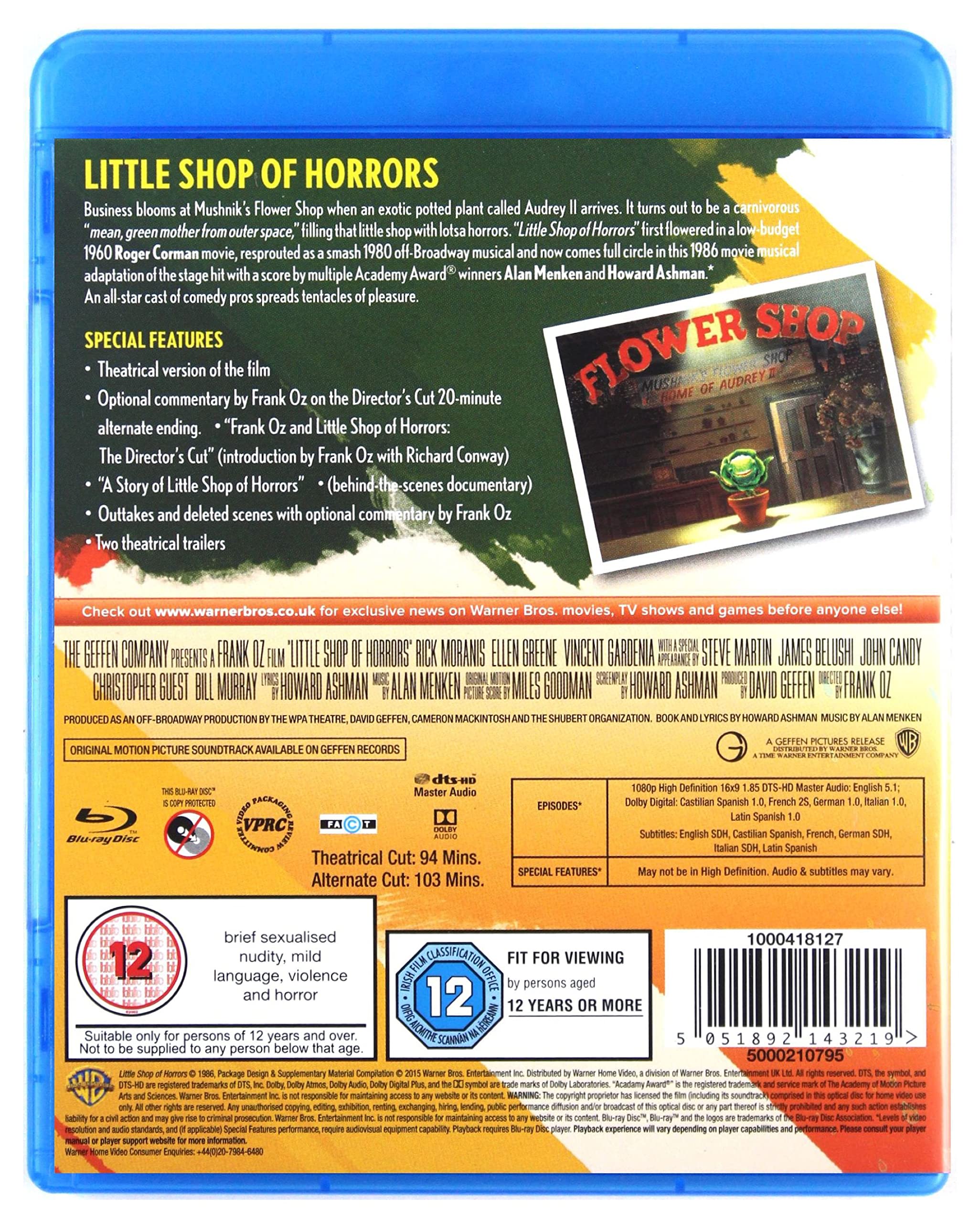 Little Shop of Horrors [Blu-ray] 2