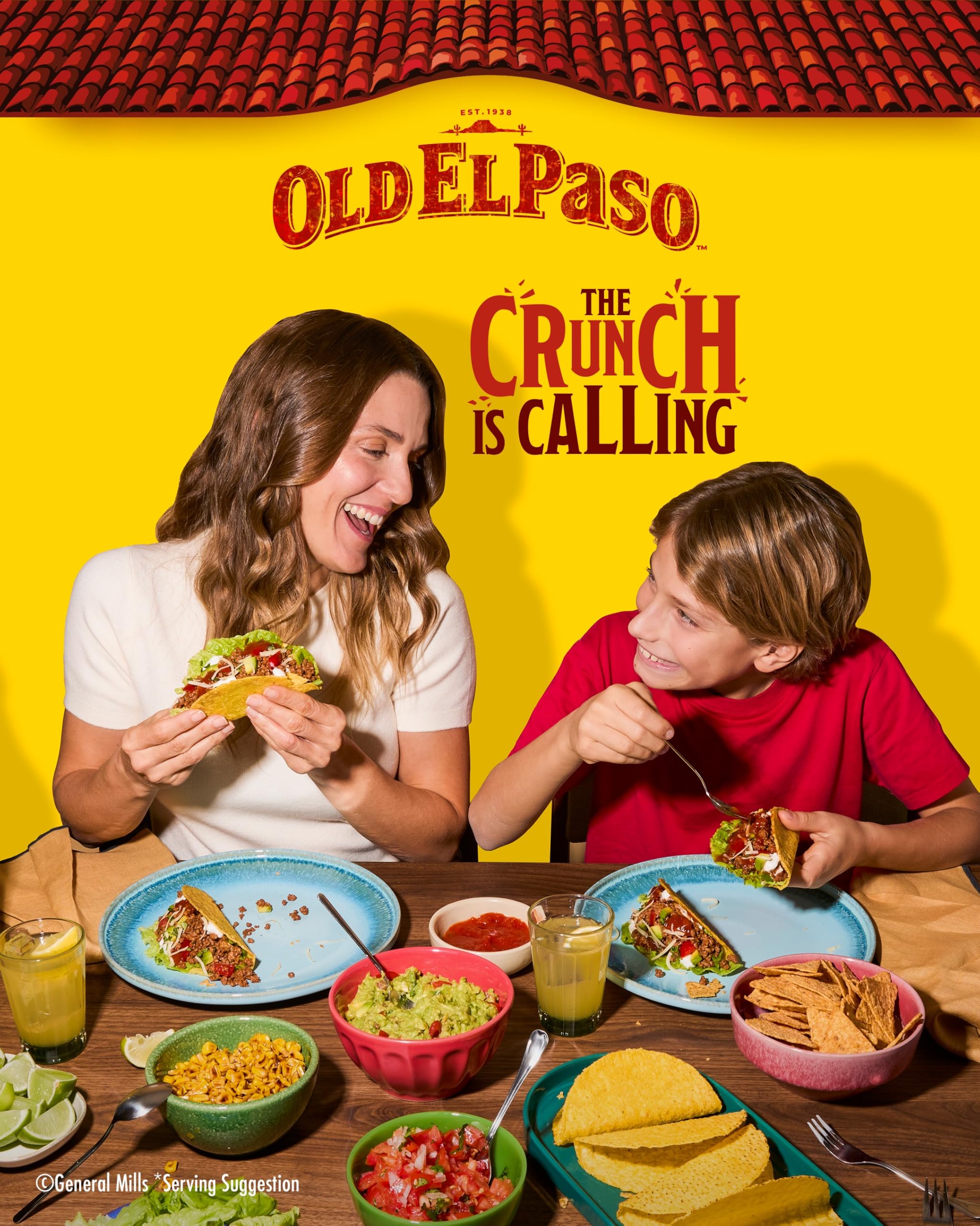 Old El Paso Smoky BBQ Crunchy Taco Kit - Mild Chilli Rating | 292G 5