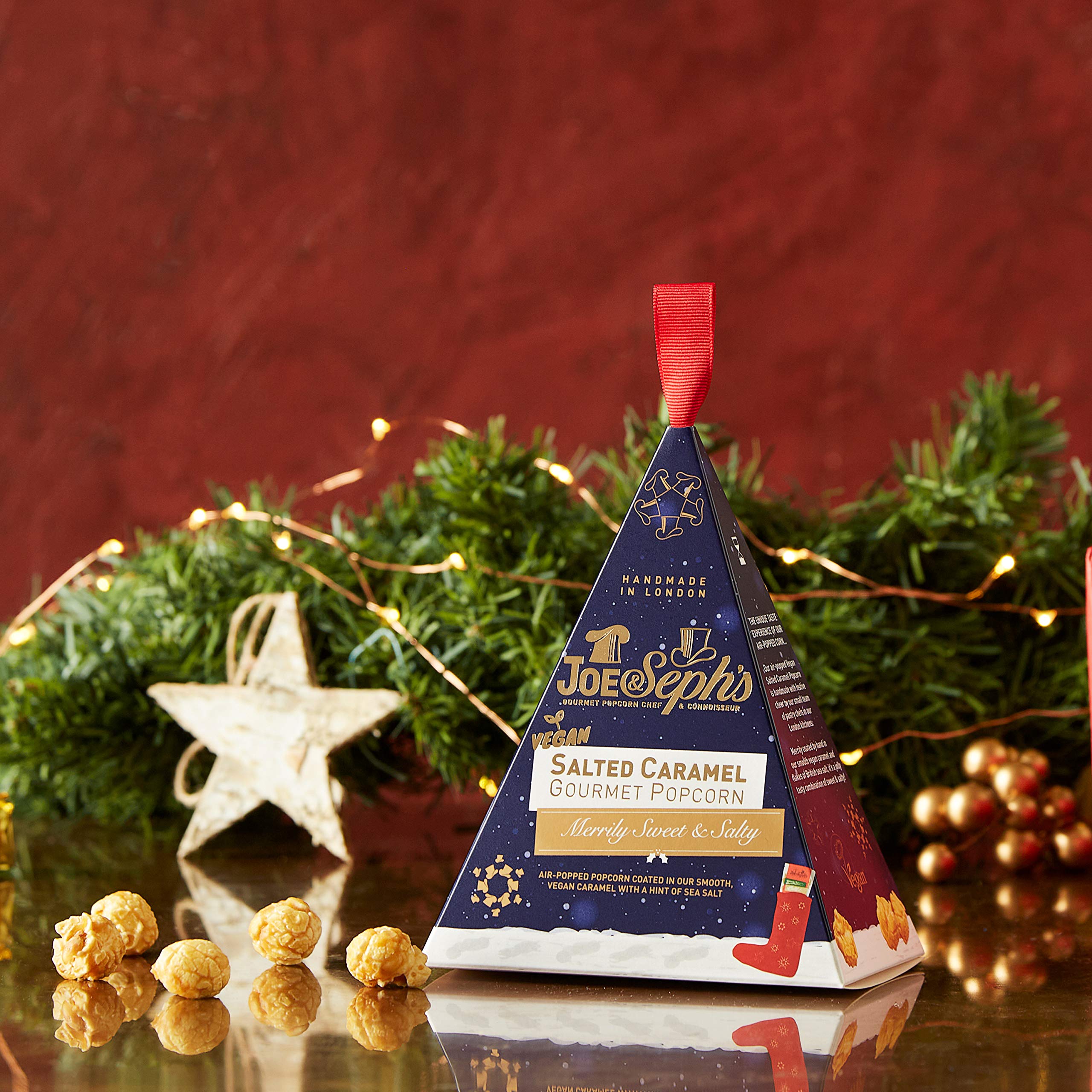 Joe & Seph's Vegan Salted Caramel Popcorn (4x80g) - 1 Star Great Taste Award Winner 6