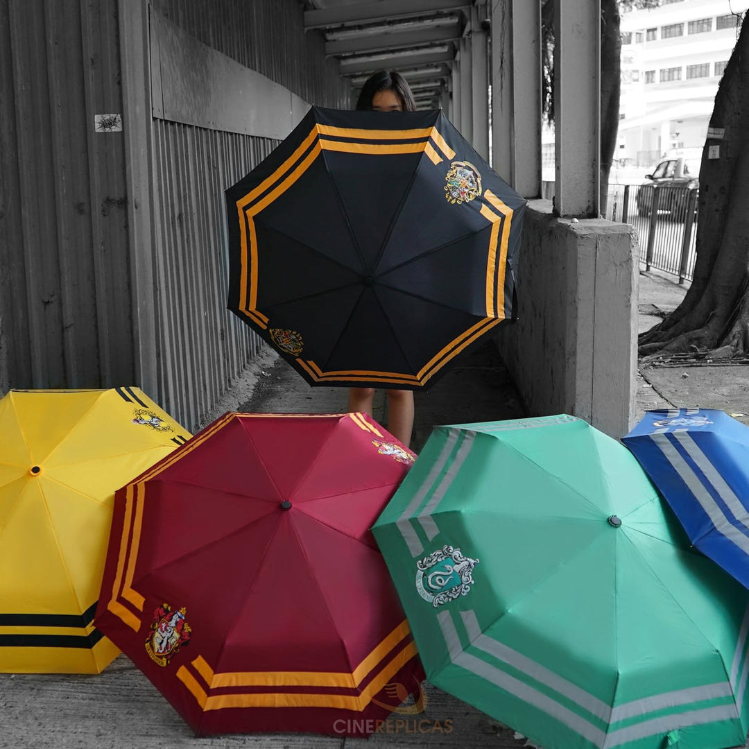 Cinereplicas Harry Potter Hufflepuff Auto Open Umbrella (416)