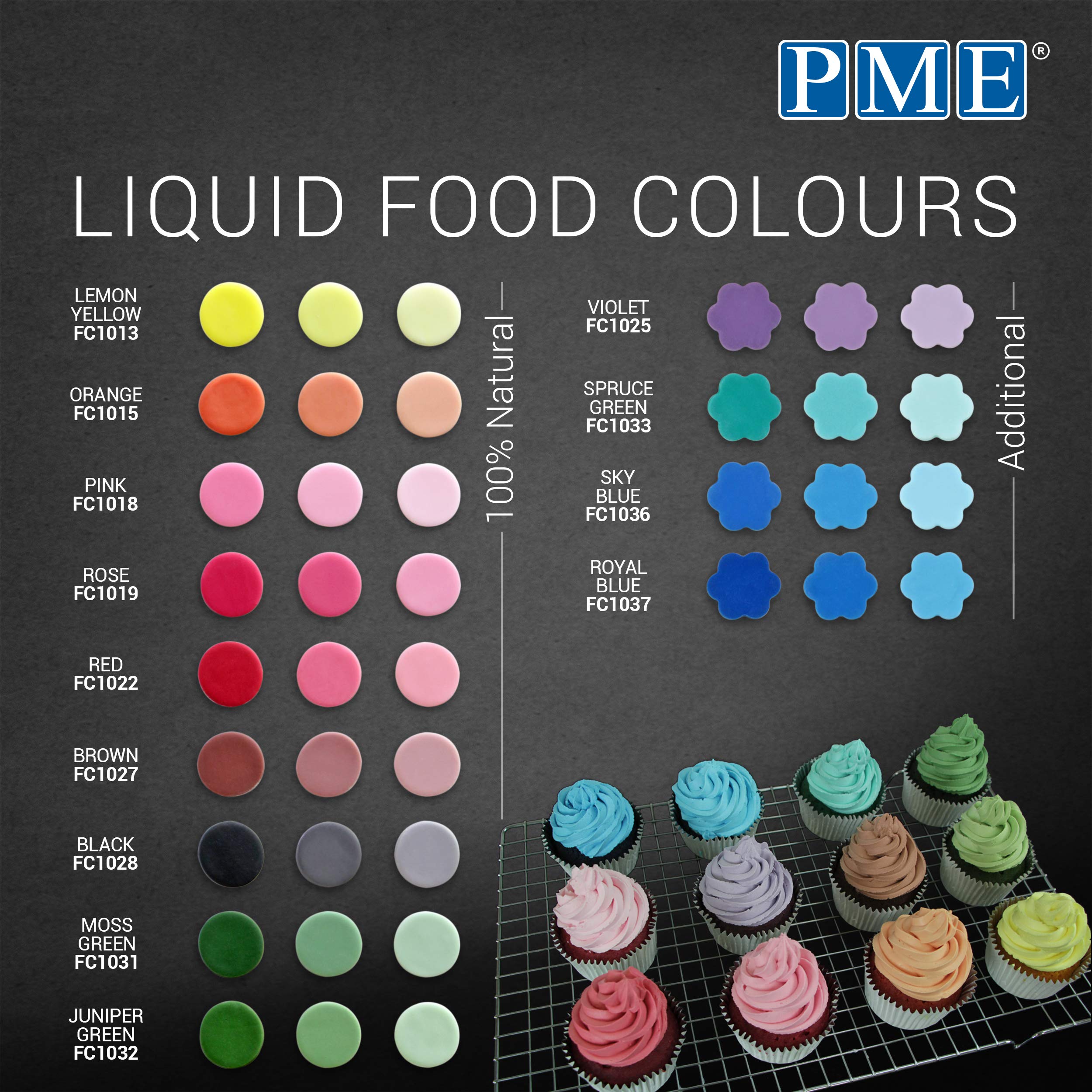 PME Juniper Green Liquid Food Colouring - 25ml 7