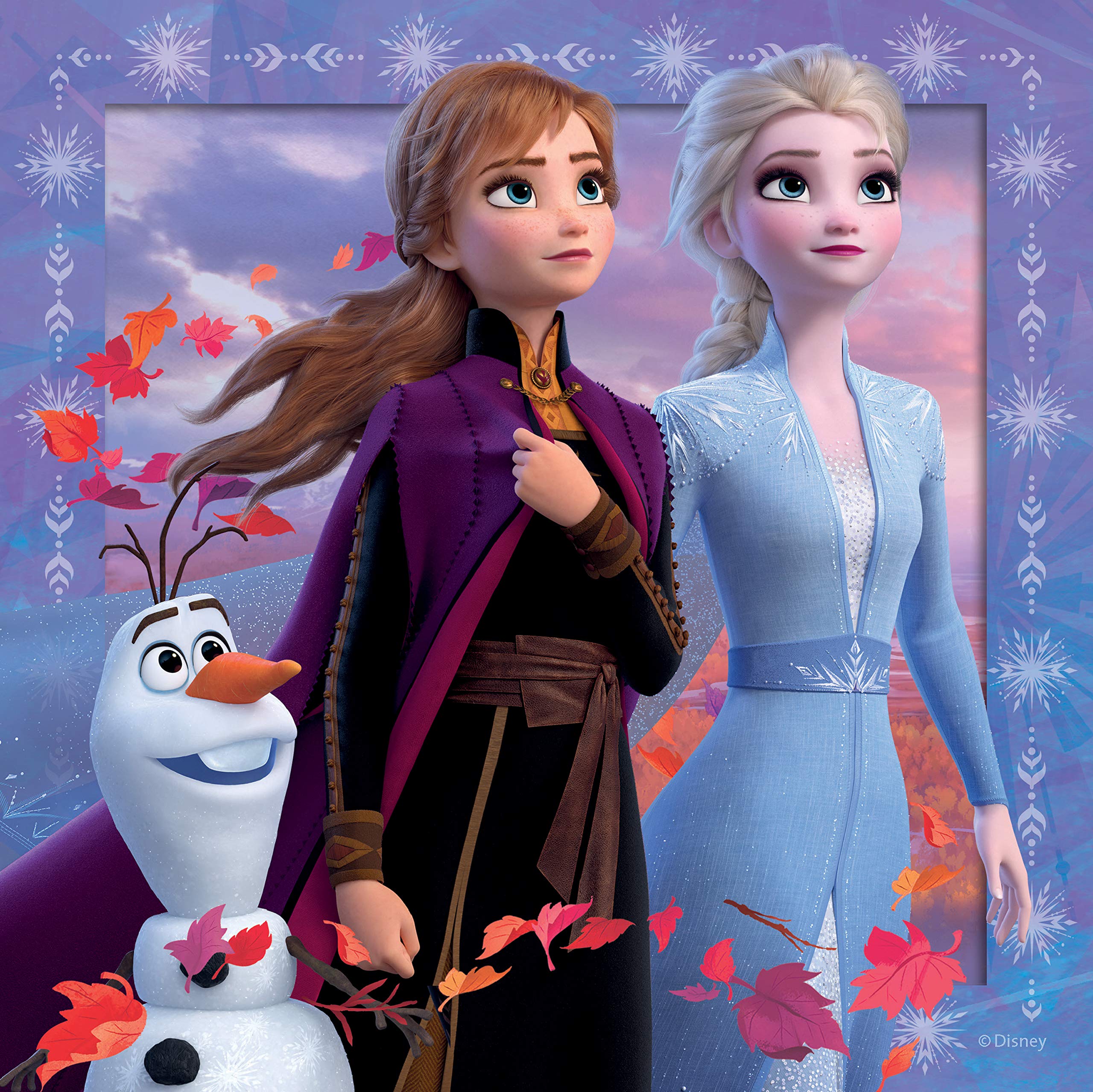 Ravensburger Disney Frozen 2 Jigsaw Puzzles - 3 x 49 Pieces for Kids Age 5+ | Multicolor 2