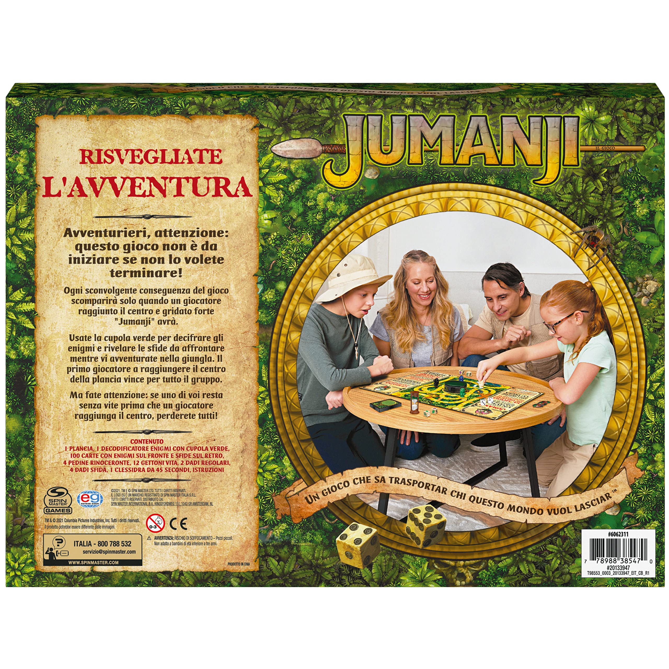 Spin Master Jumanji The Game Board Game 17