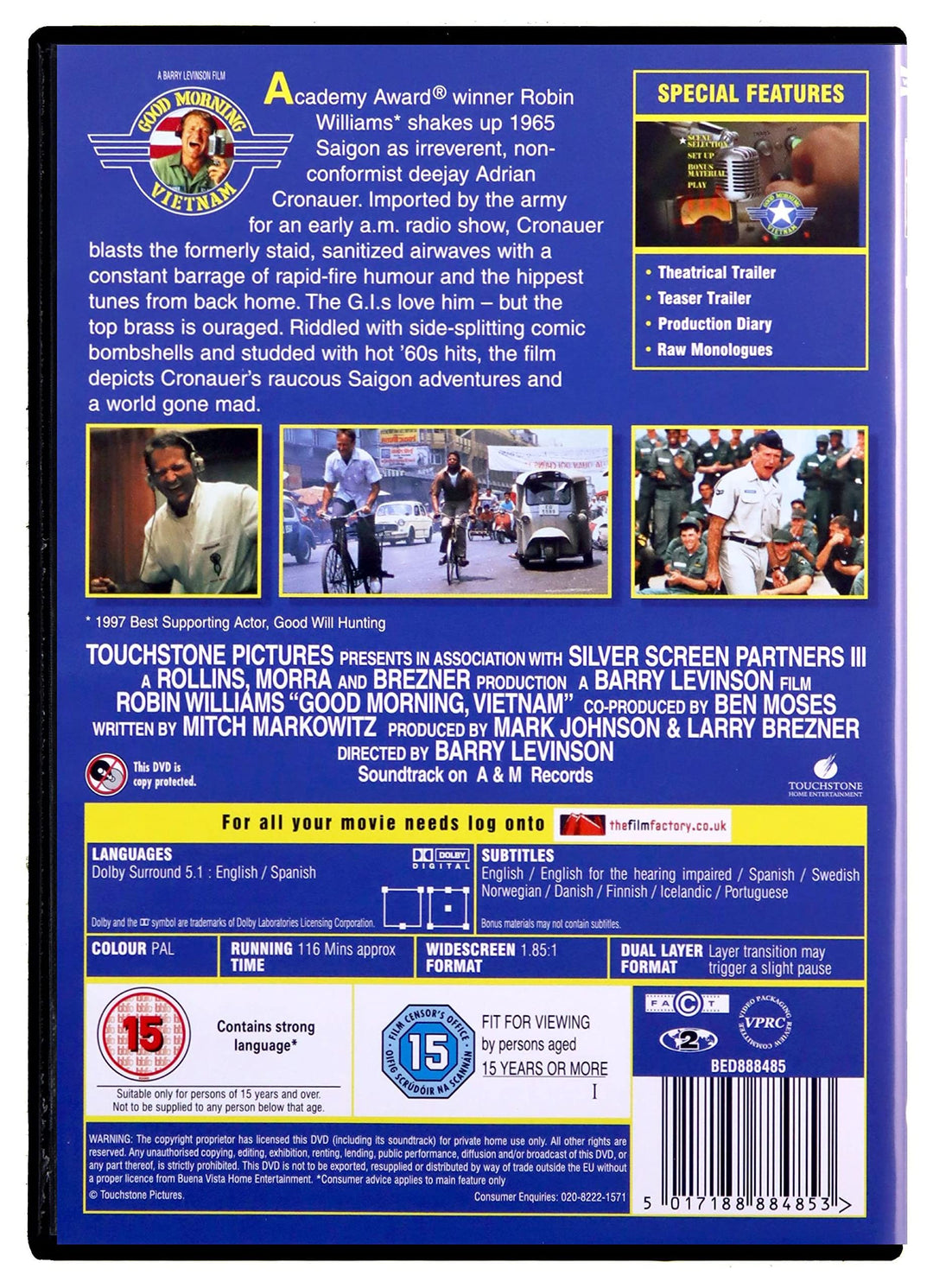 Good Morning, Vietnam (1987) - Special Edition [DVD]