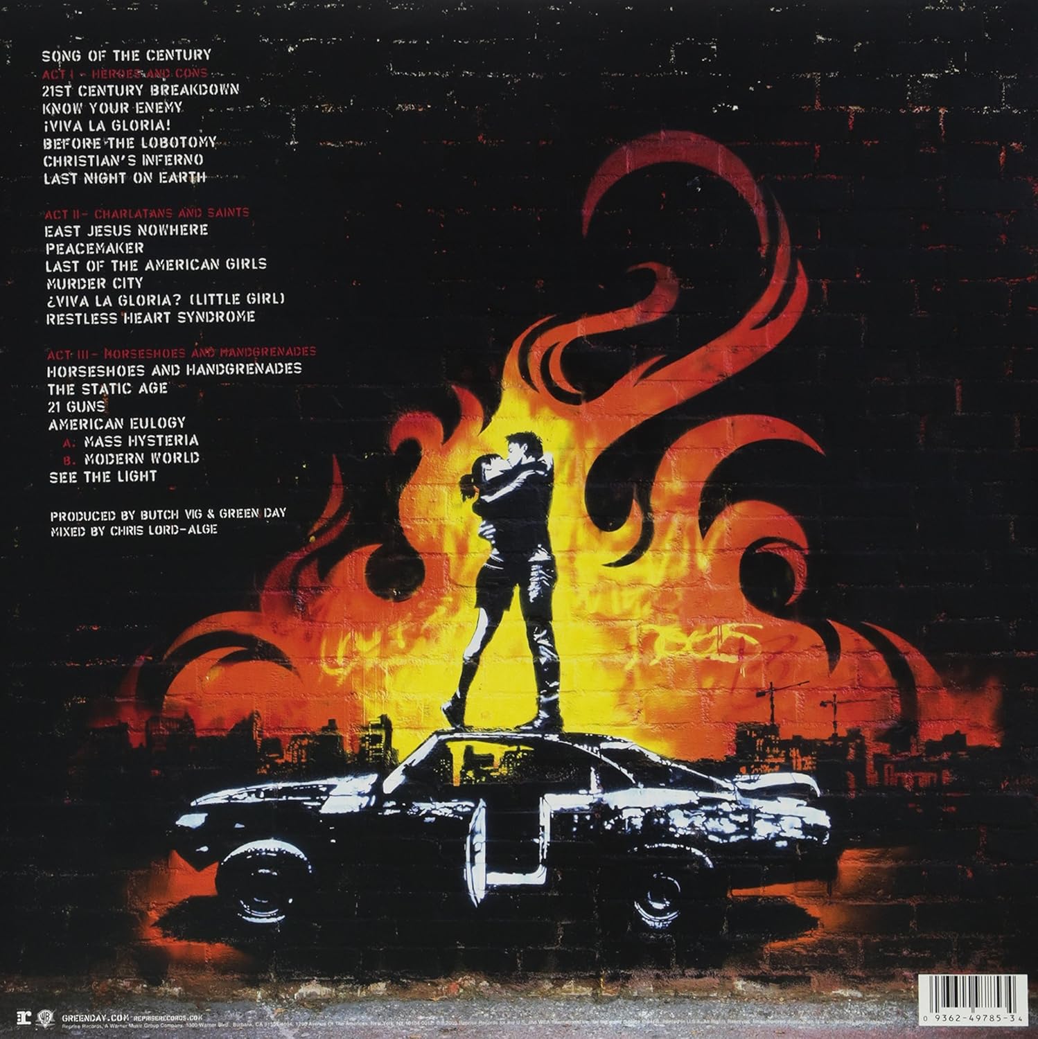 Green Day - 21st Century Breakdown VINYL