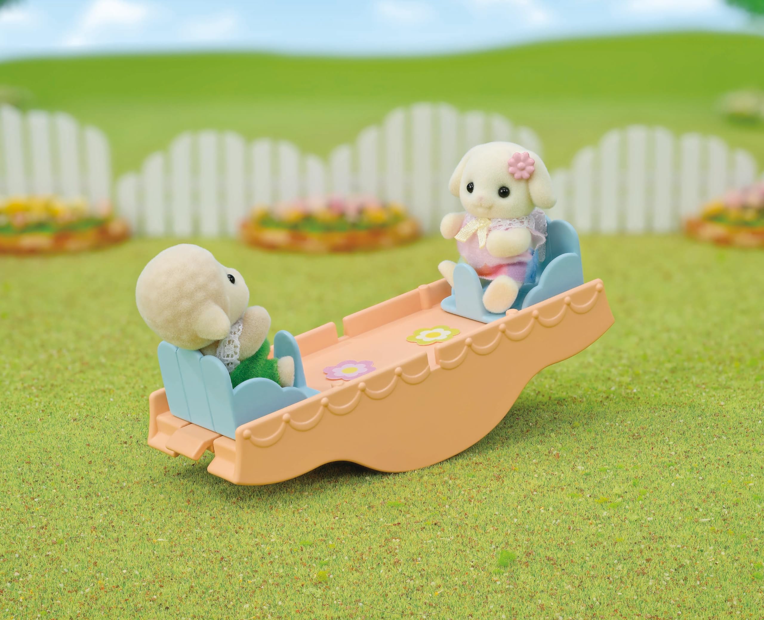 Sylvanian Families Rainbow Fun Nursery Bus Playset | Seats 28 Babies | Model 5744 6