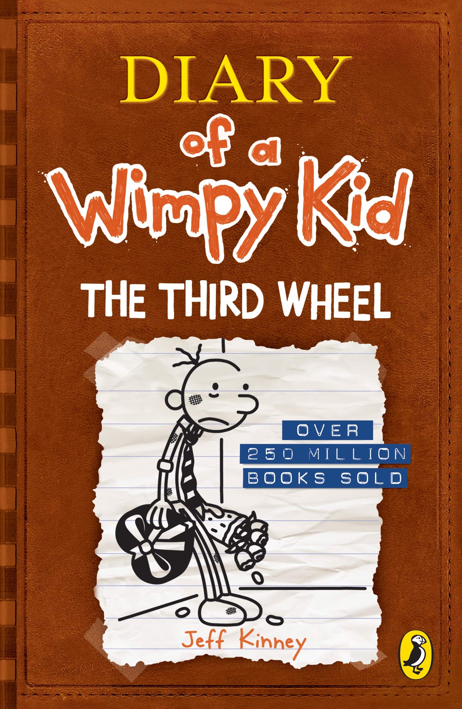Puffin Diary of a Wimpy Kid: The Third Wheel (Book 7) by Jeff Kinney | Paperback 1