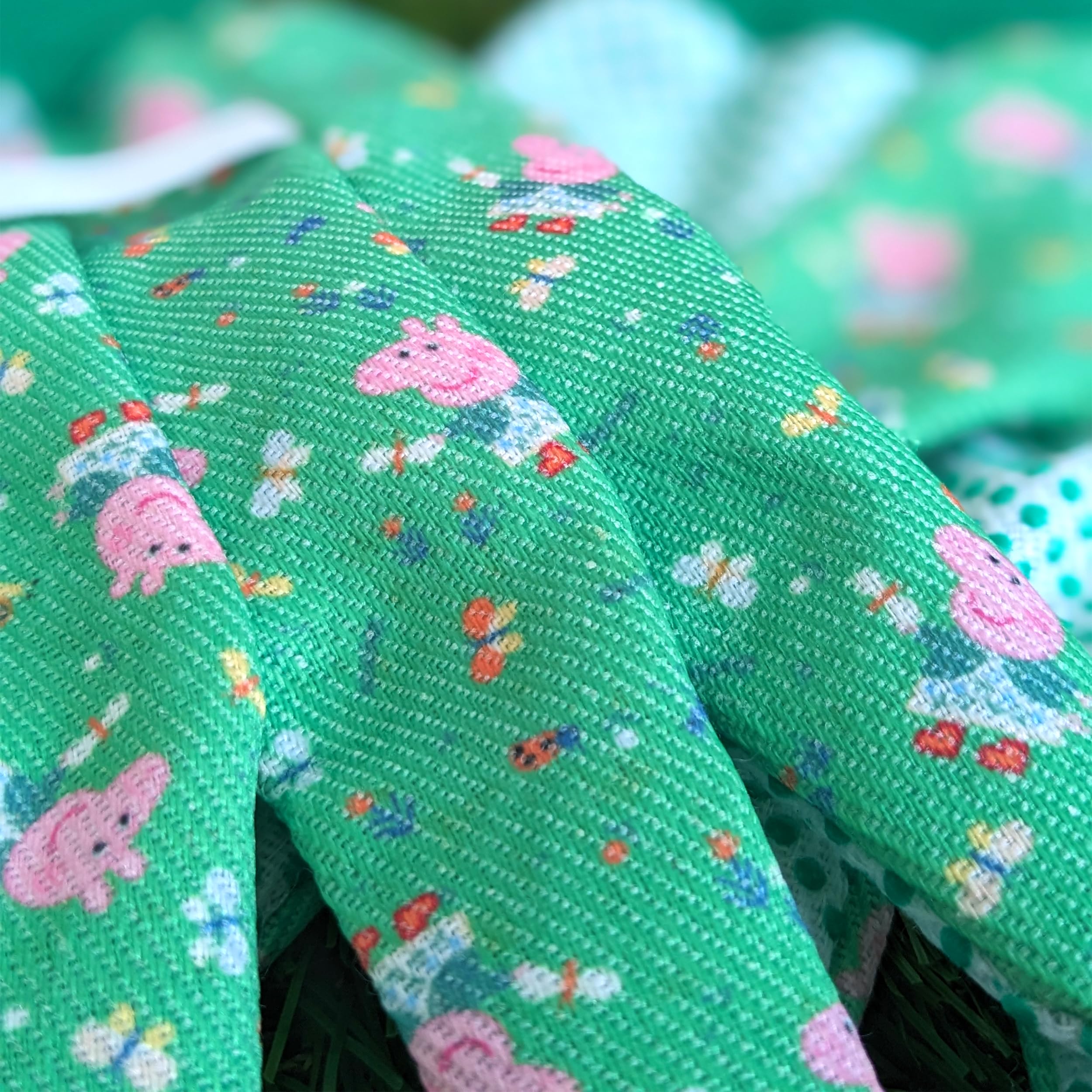Robert Frederick Peppa Pig Children’s Gardening Gloves - Age 5+ | Cotton Blend | Green 2