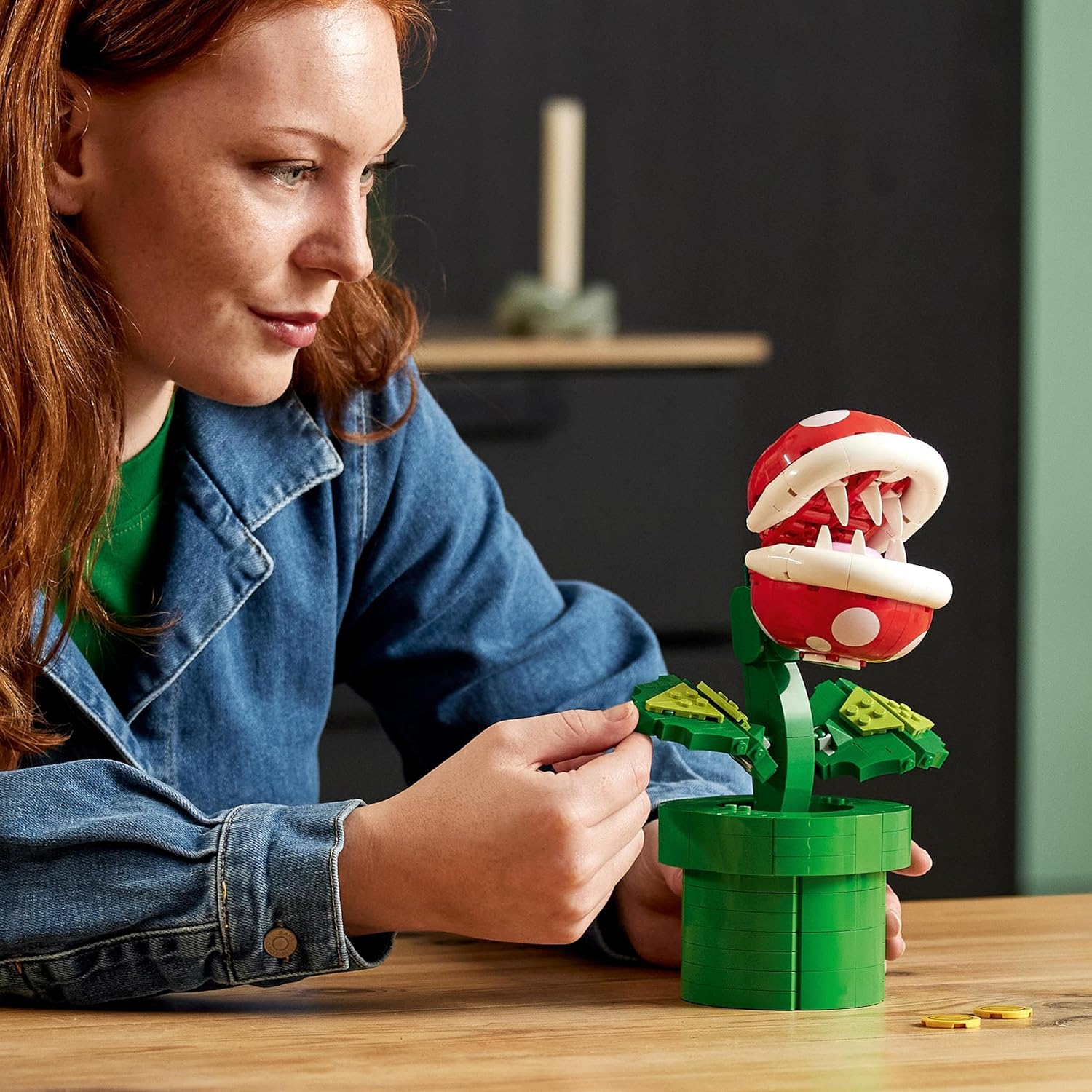 LEGO Super Mario Piranha Plant 71426 - Posable Building Set for Adults 7