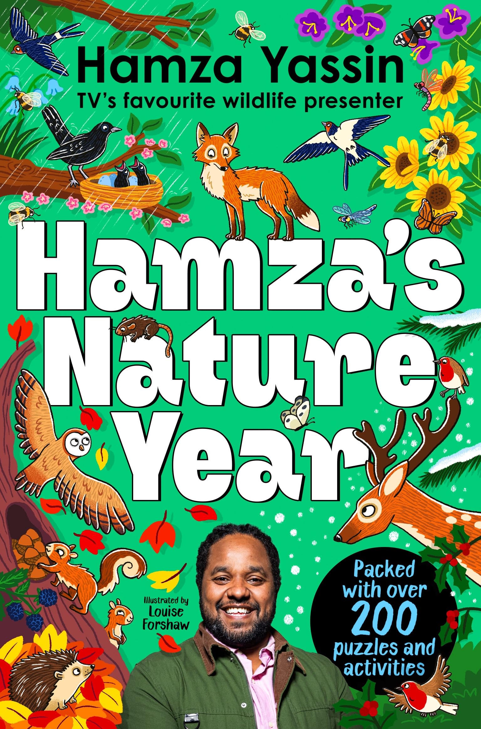 MACMILLAN Hamza's Nature Year Activity Book | Paperback | English | Reading Age 8+