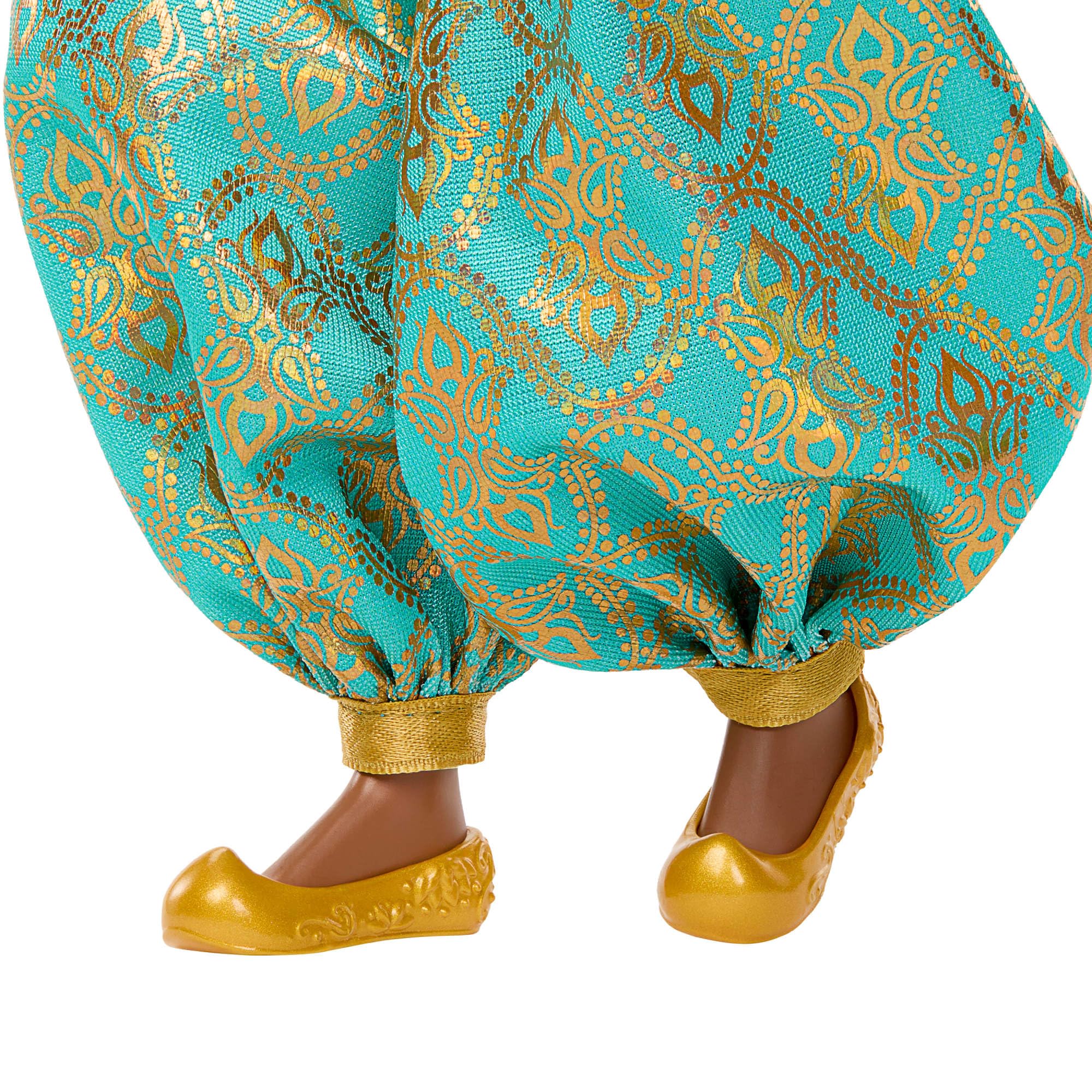 Mattel Disney Princess Jasmine Sparkling Princess Fashion Doll with Removable Outfit | Ages 4+ 4