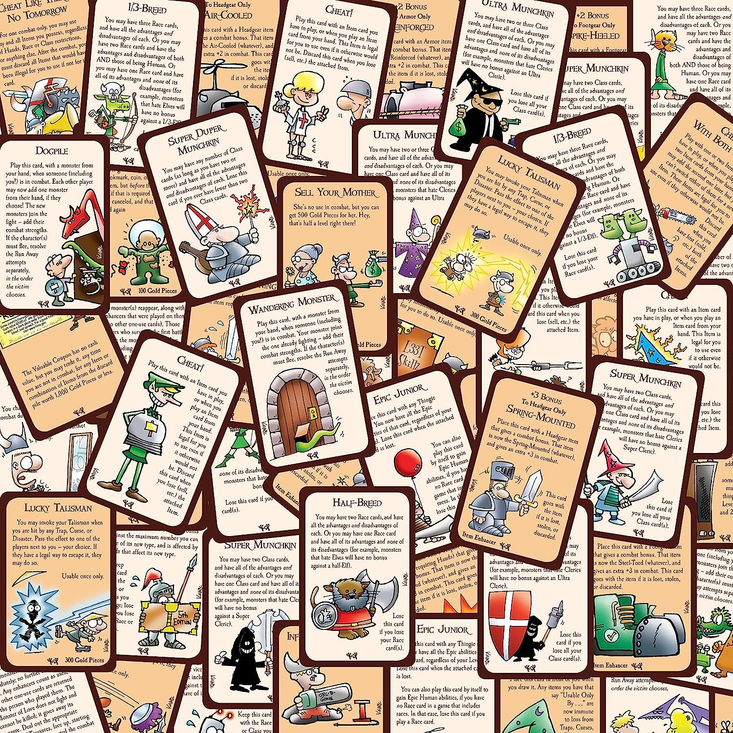 Steve Jackson Games Munchkin 7 Cheat With Both Hands Dedicated Deck Card Game | Ages 14+ | 3-6 Players