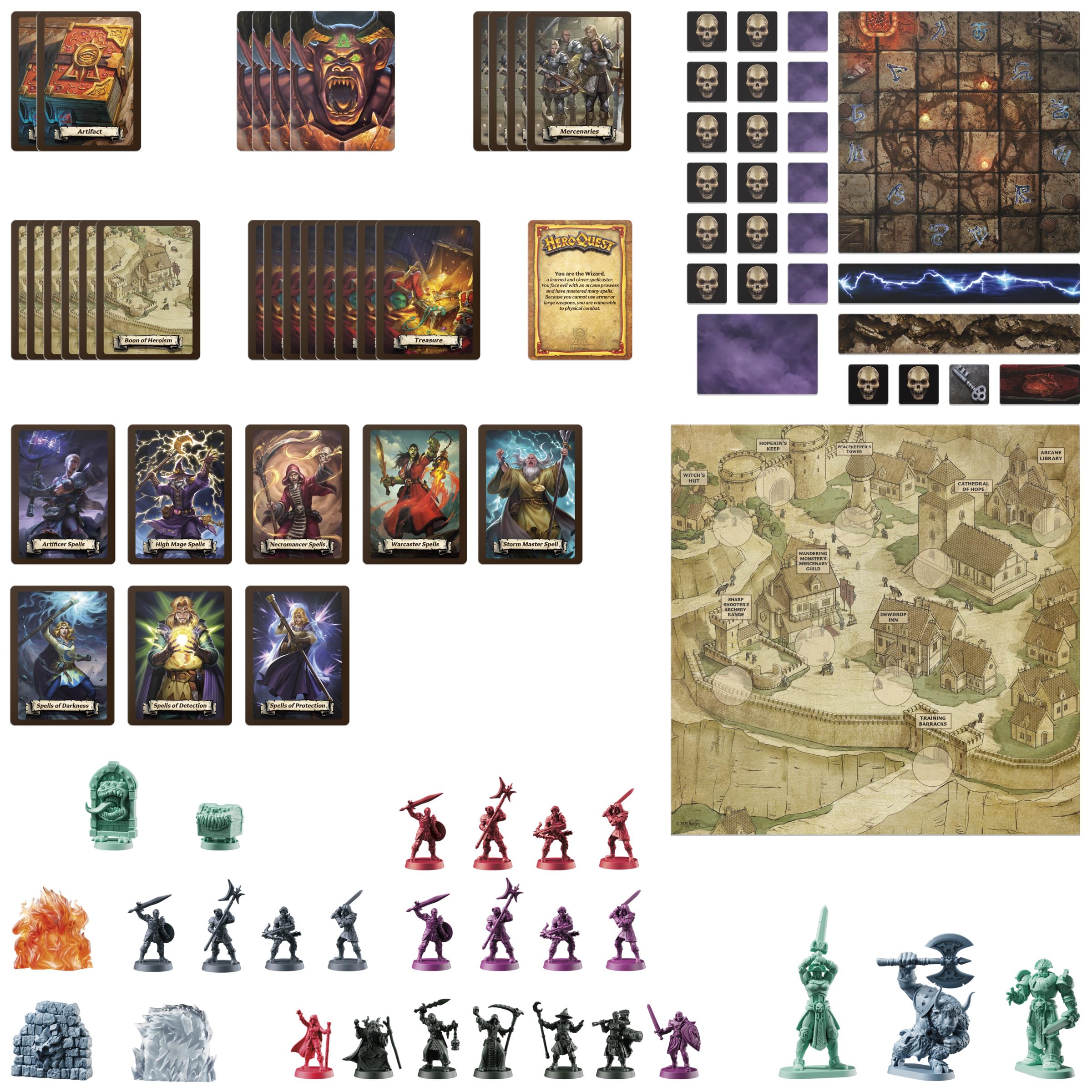 Avalon Hill HeroQuest Wizards of Morcar Quest Pack | 10 Quests | 27 Miniatures | Ages 14+ 6