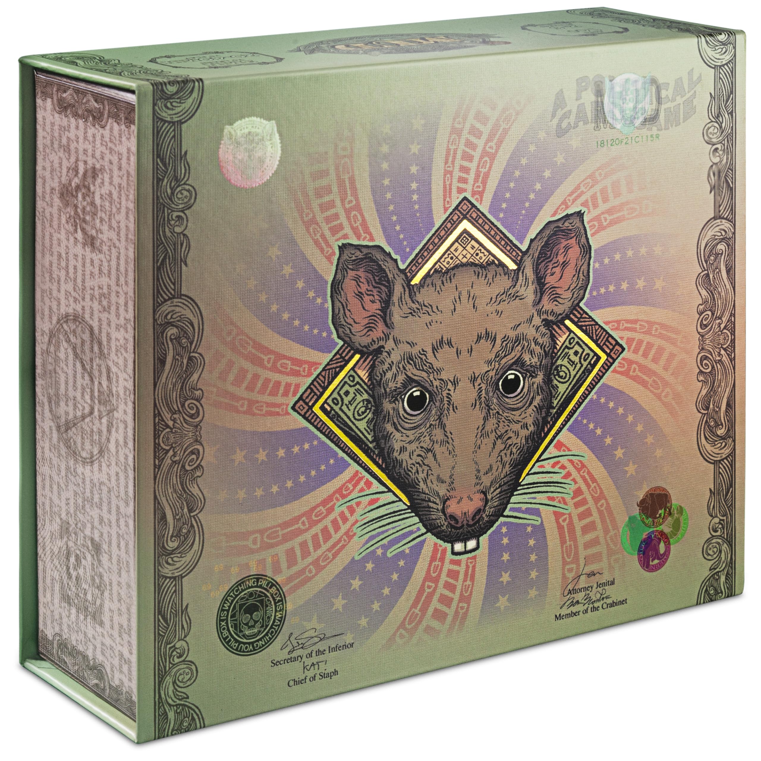 Pillbox Games MUD Board Game | Ages 14+ | 2-6 Players | 20-40 Min Playtime 1