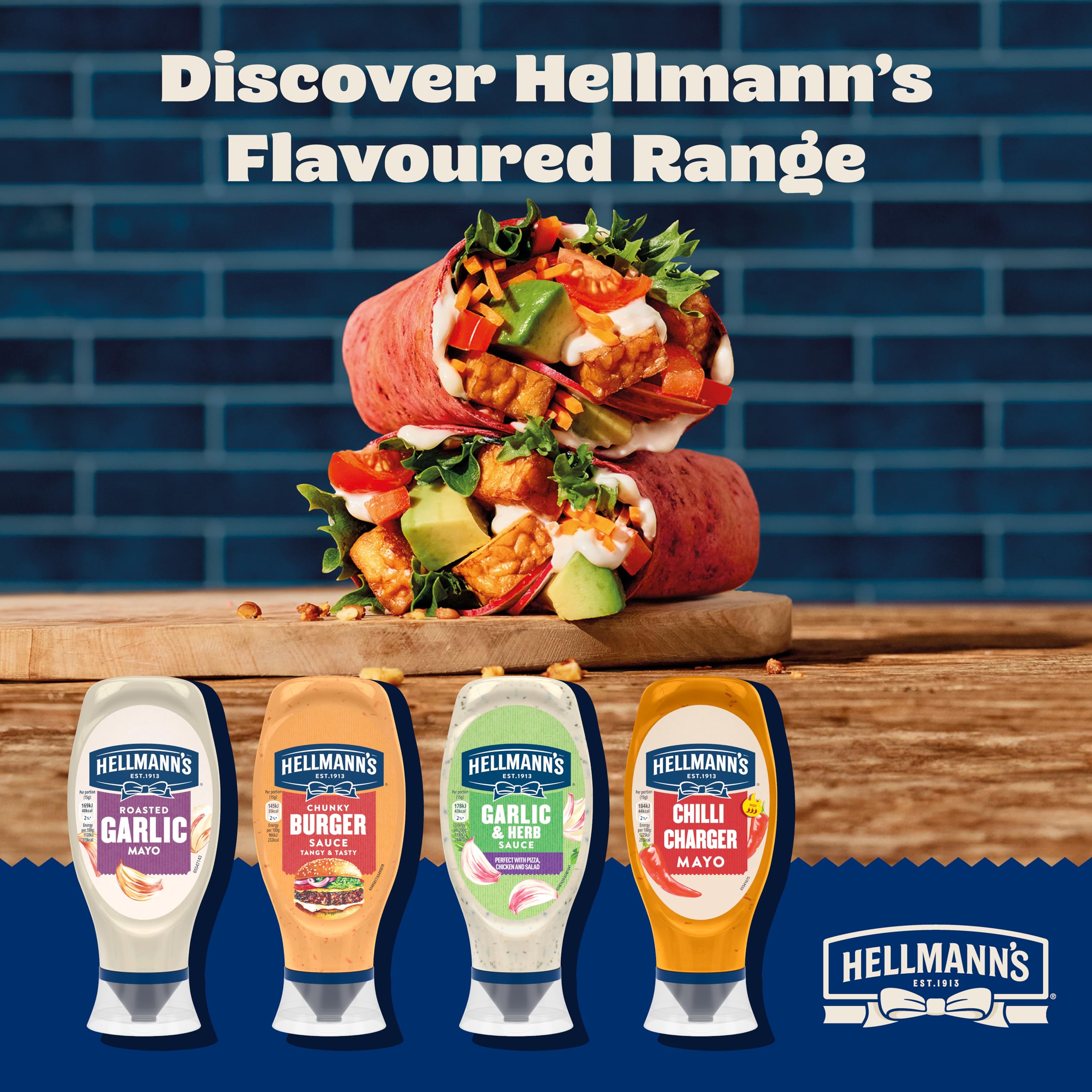 Hellmann's Chilli Charger Mayonnaise - Creamy & Fiery Kick | 430ml Bottle 3