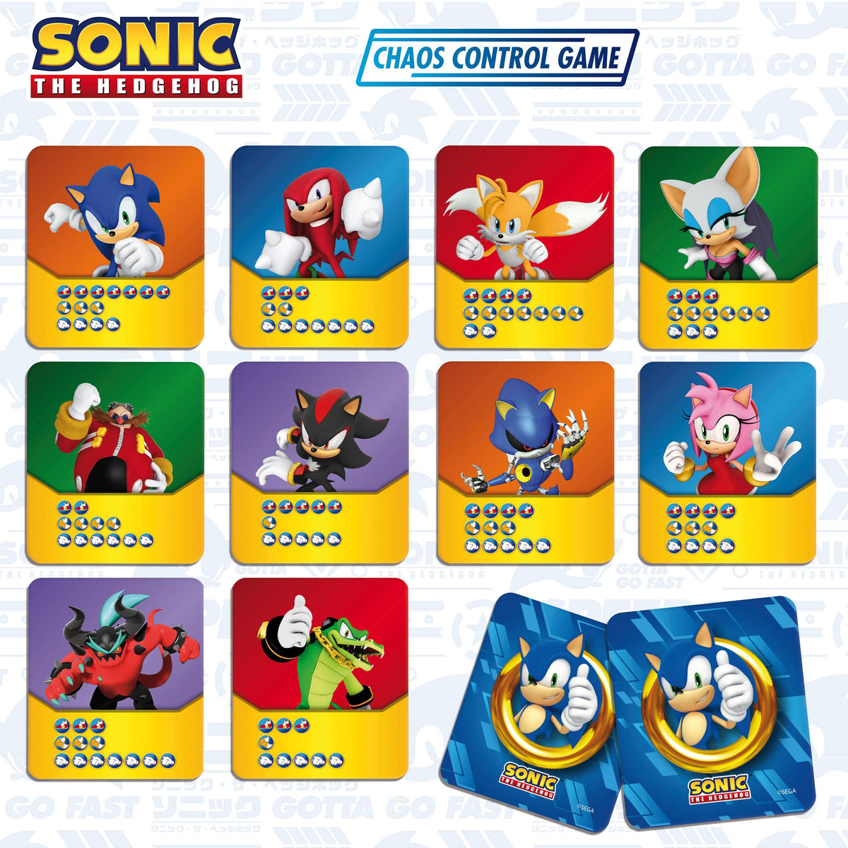 Lisciani Sonic Chaos Control Board Game - 2 to 4 Players