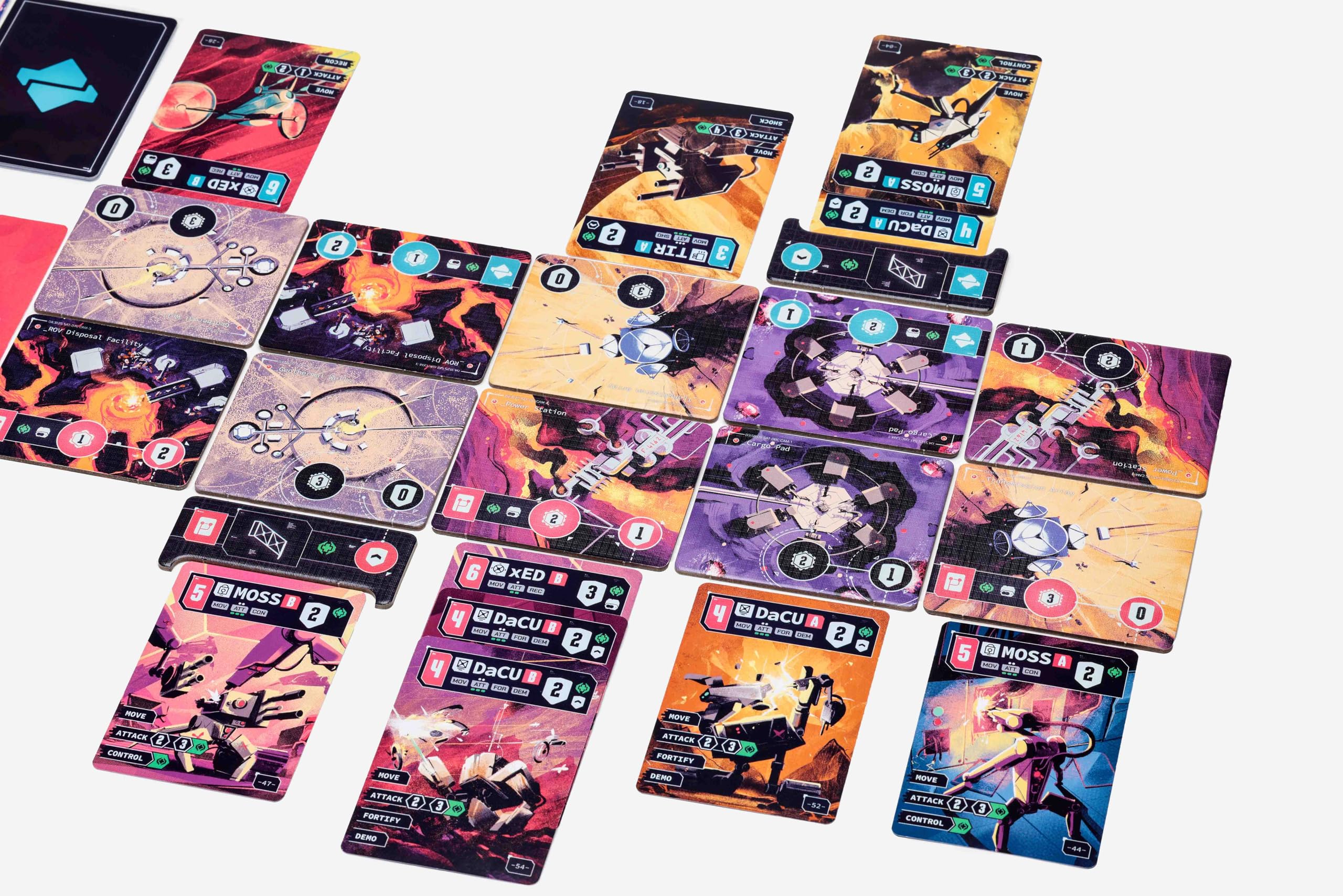 Osprey Games Line of Fire: Burnt Moon - 2 Player Deck-Building Card Game | Ages 14+ 2