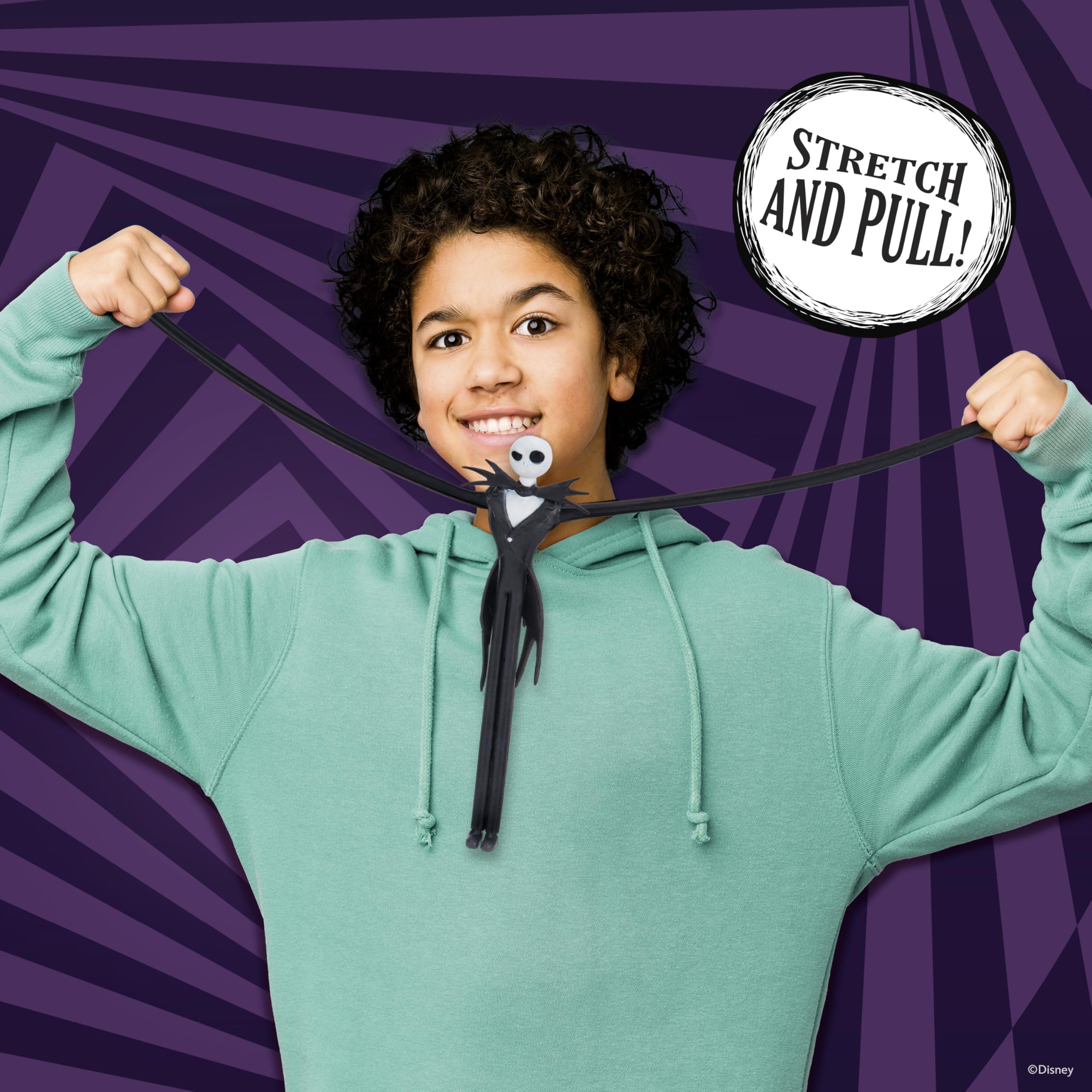 WOW! Stuff Disney The Nightmare Before Christmas Stretchy Jack Skellington - Super Stretchy Fun for Kids & Collectors 8