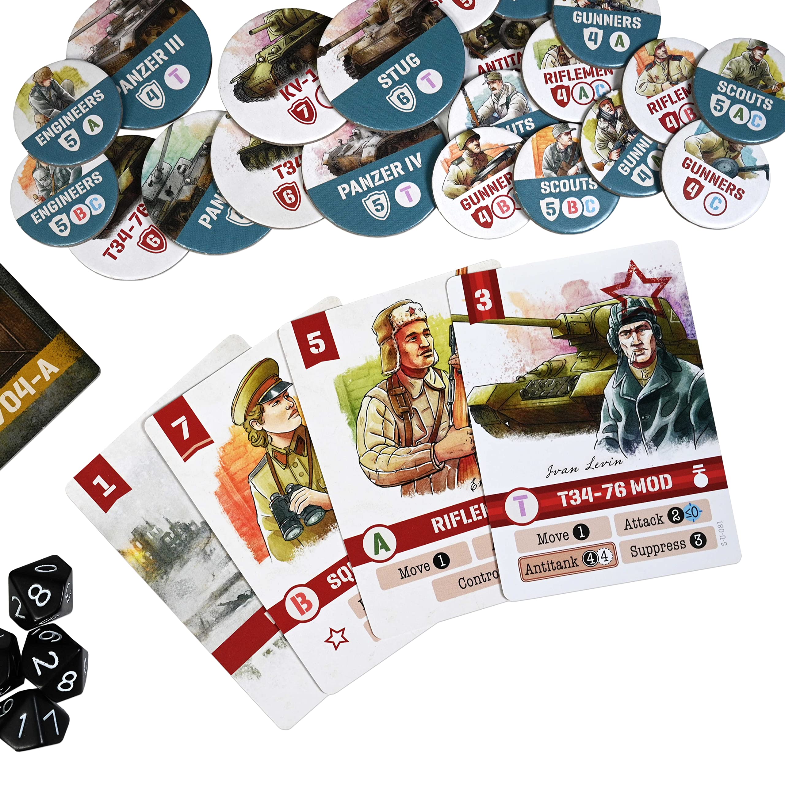 Osprey Games Undaunted: Stalingrad Board Game 5