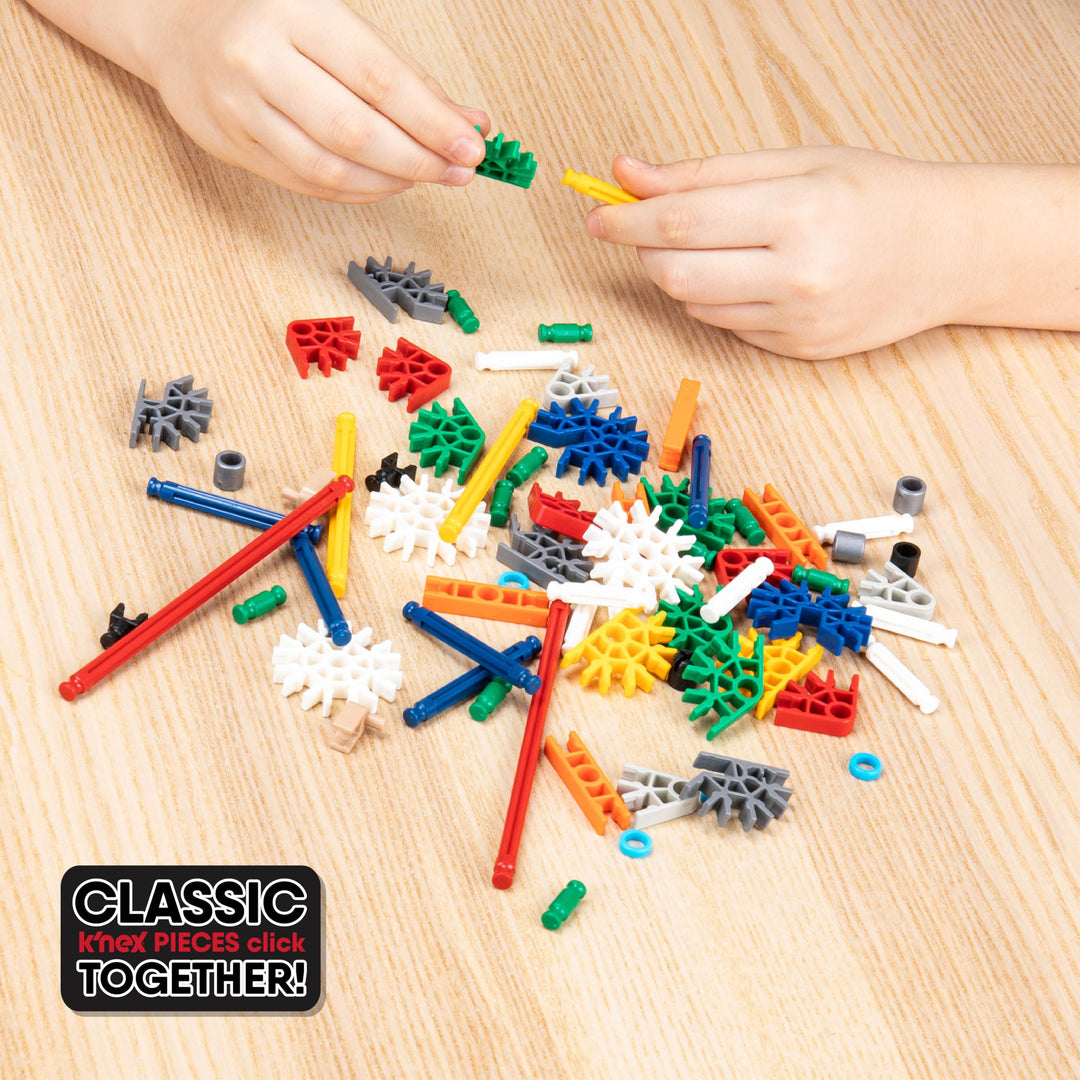 K'NEX 3-in-1 Classic Amusement Park Building Set - 744-Piece Playset for Ages 9+