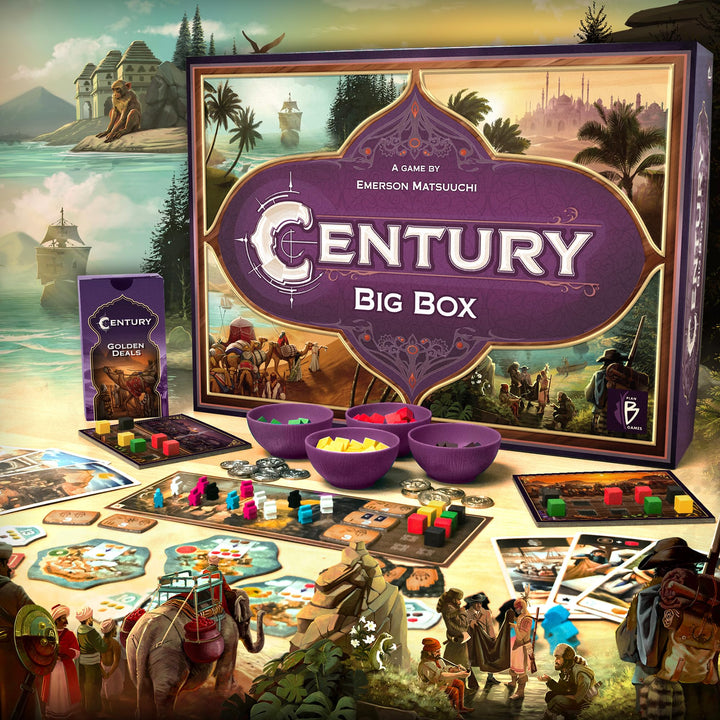 Plan B Games Century Big Box Board Game - Complete Trilogy Collection (PBG40100EN)