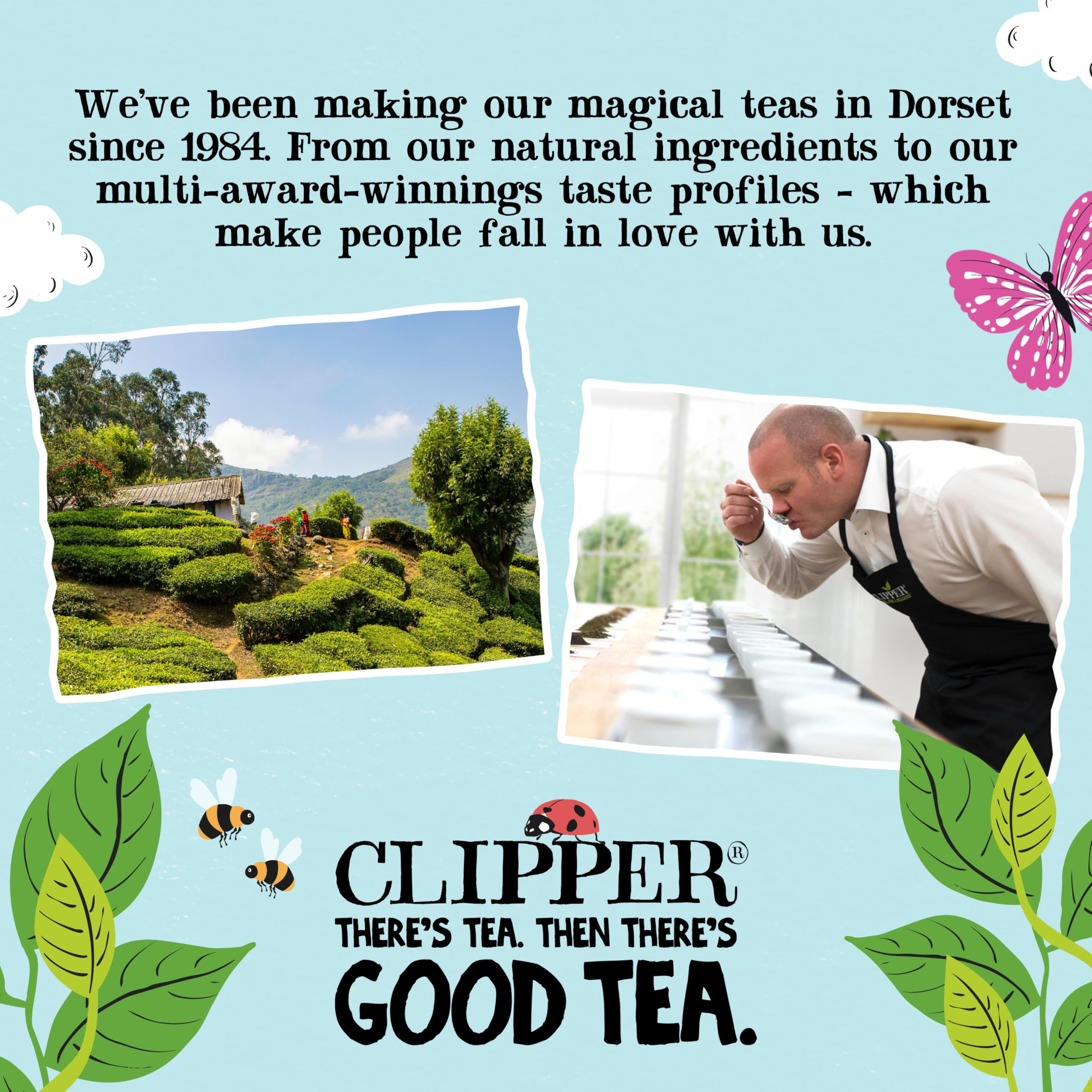 Clipper Organic Sleep Time Herbal Infusions Tea - Chamomile, Lemon Balm & Lavender | 4 x 20 Teabags 8