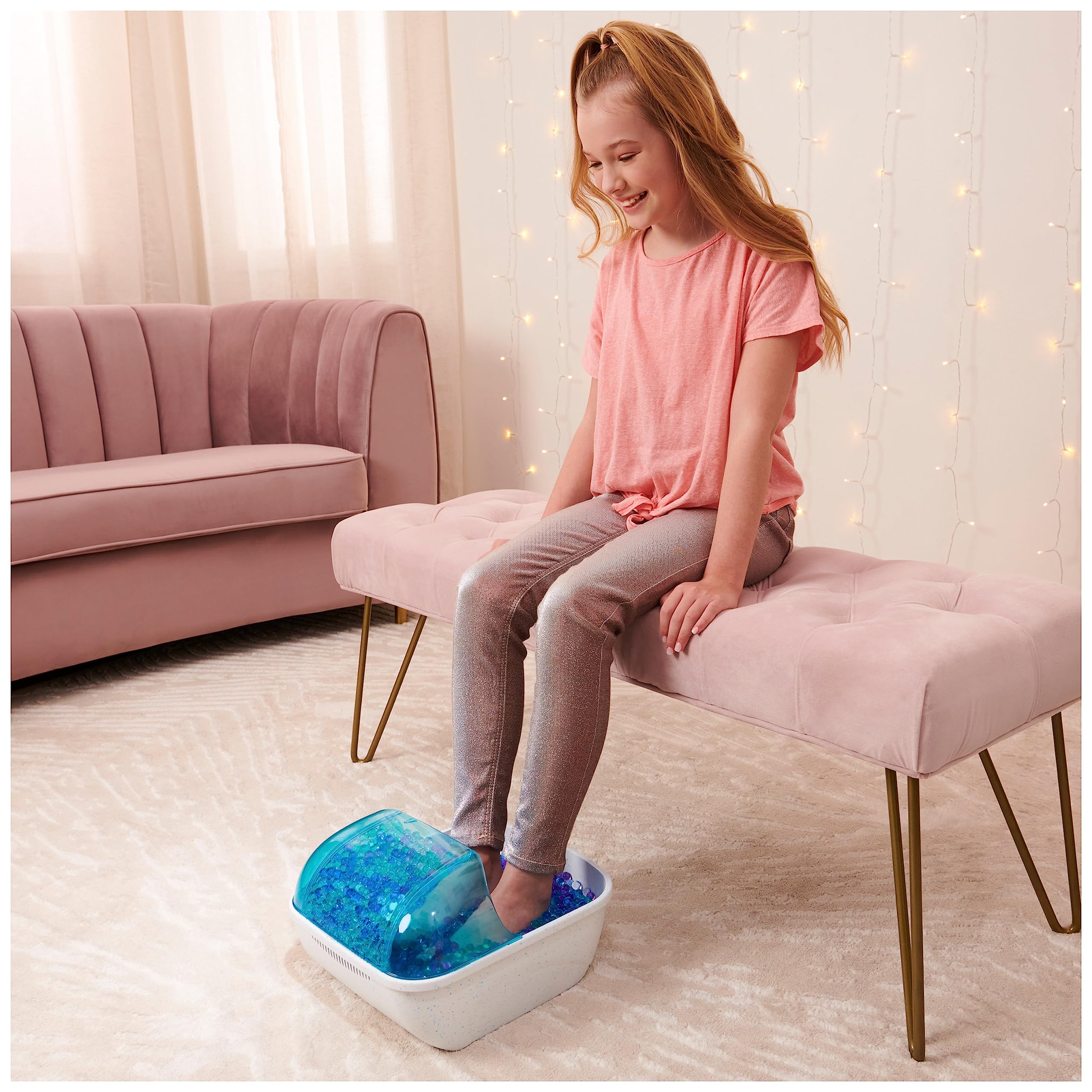 Orbeez, lenitivo pediluvio con 2.000, l'unico e l'unico, perline d'acqua non tossiche, spa per bambini 4
