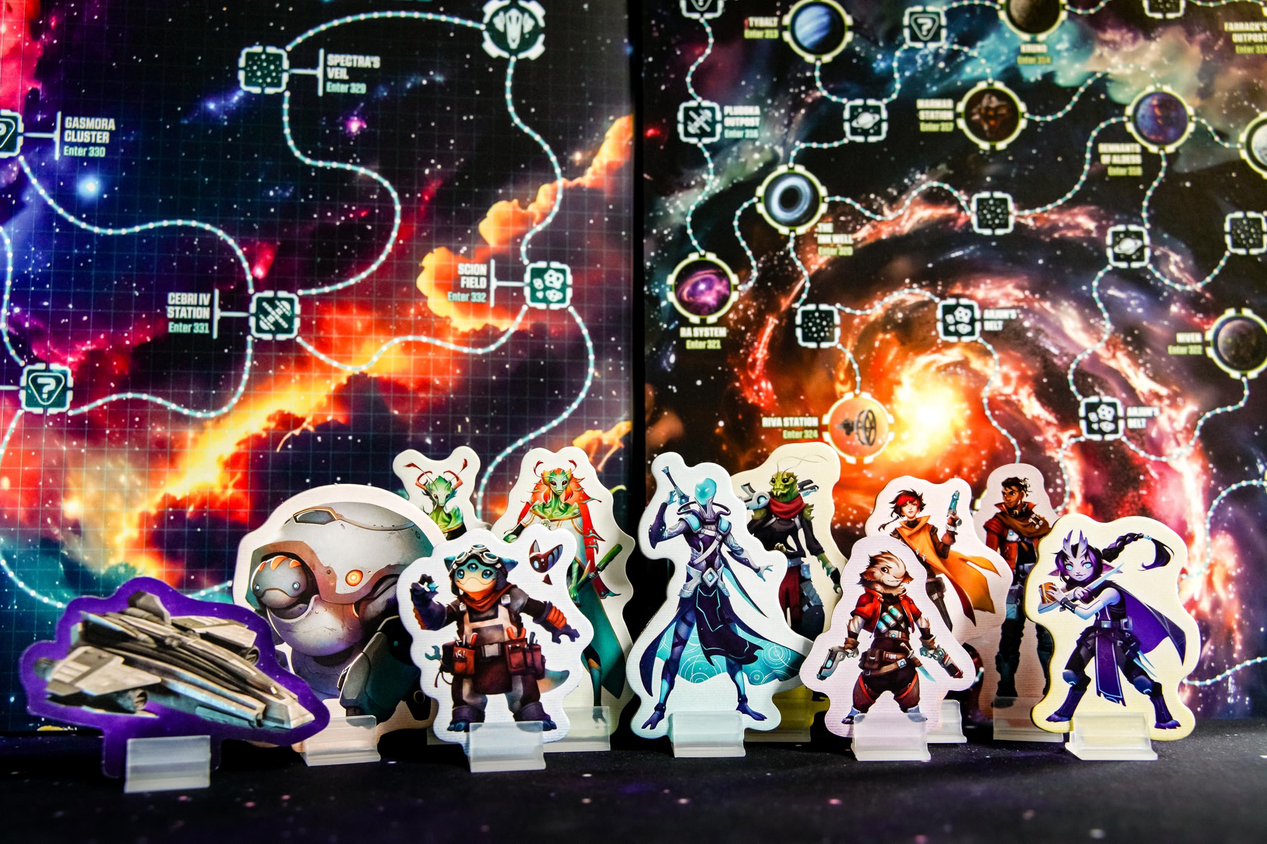 Plaid Hat Games Wandering Galaxy - A Crossroads Game Board Game 7
