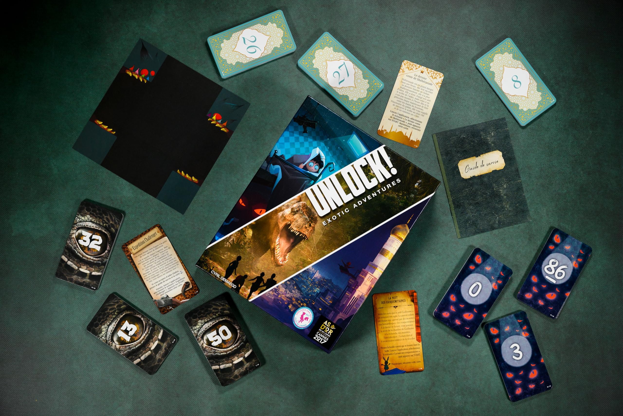 Space Cowboys – Unlock! Exotic Adventures Brettspiel 9