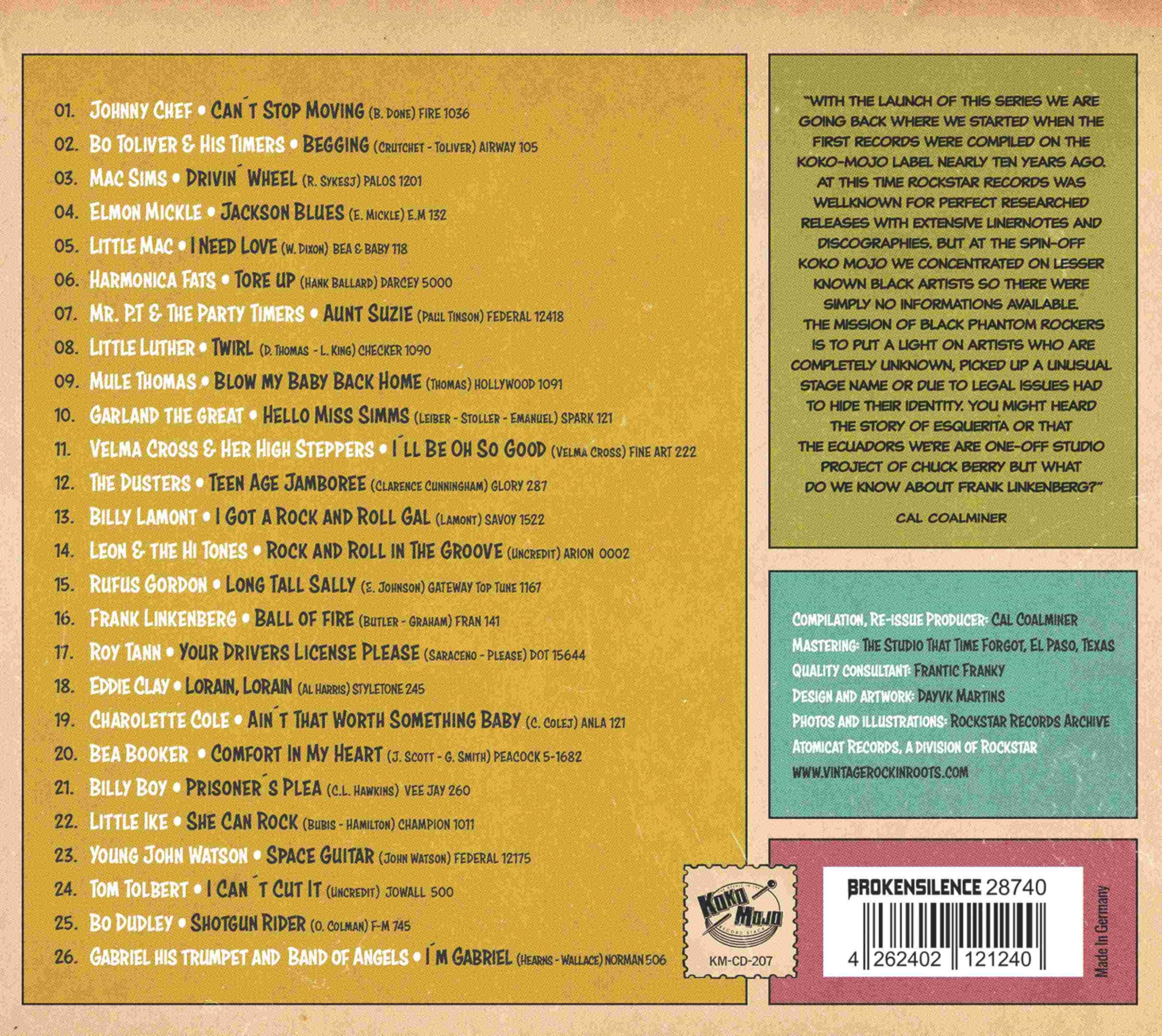 Various Artists - Black Phantom Rockers #4 [CD]