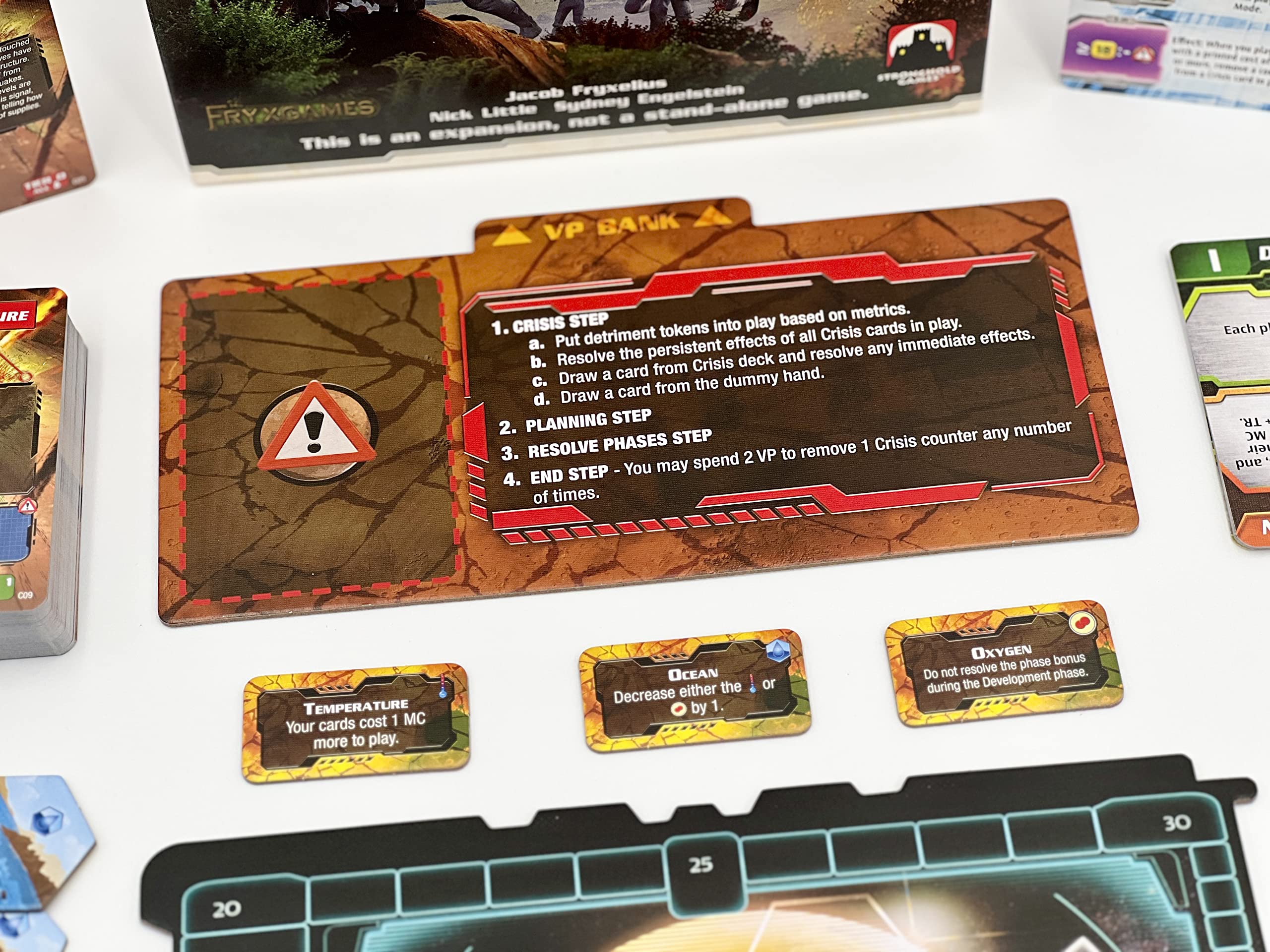 Stronghold Games Terraforming Mars Ares Expedition: Crisis Board Game 3