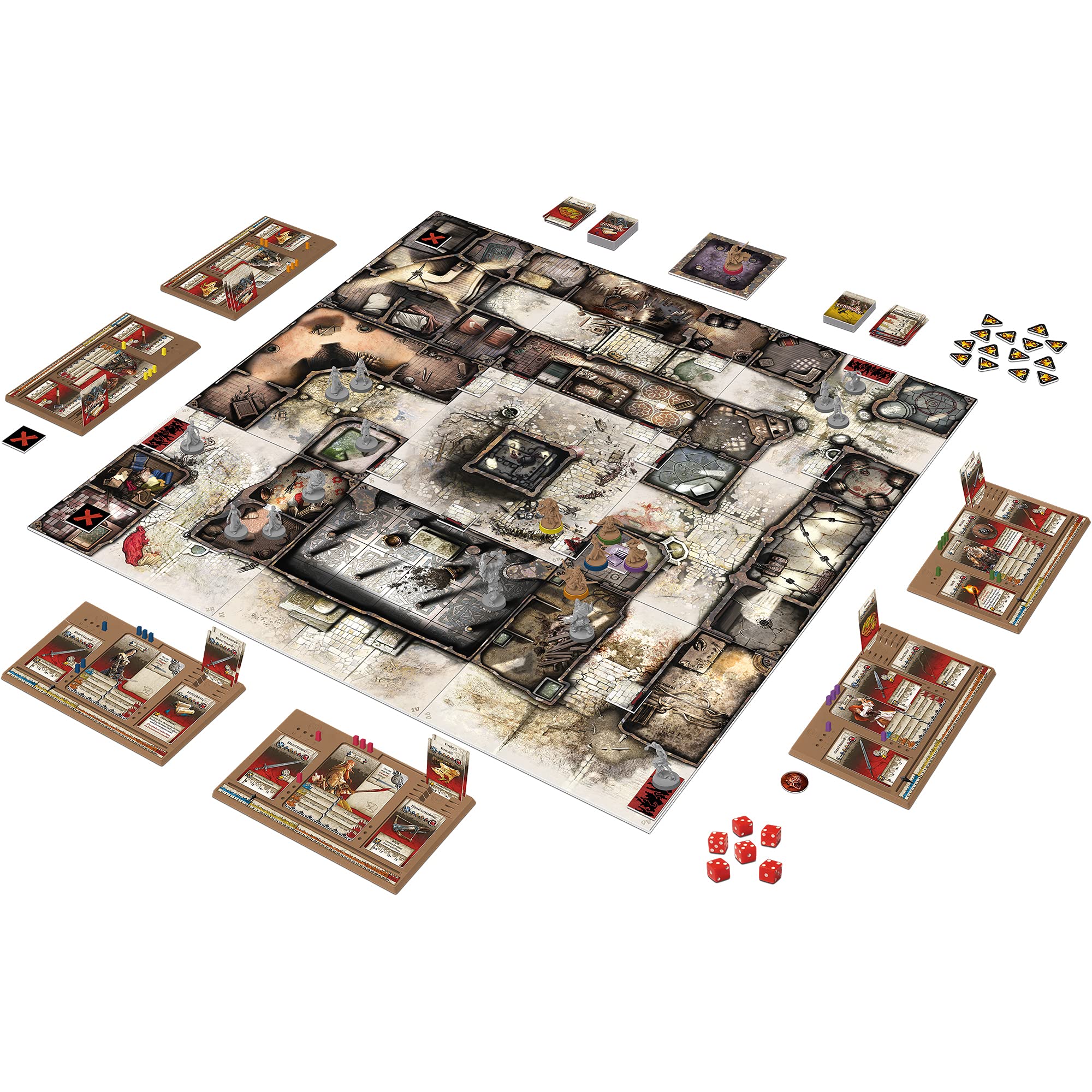 CMON Zombicide: Black Plague Miniatures Board Game 6