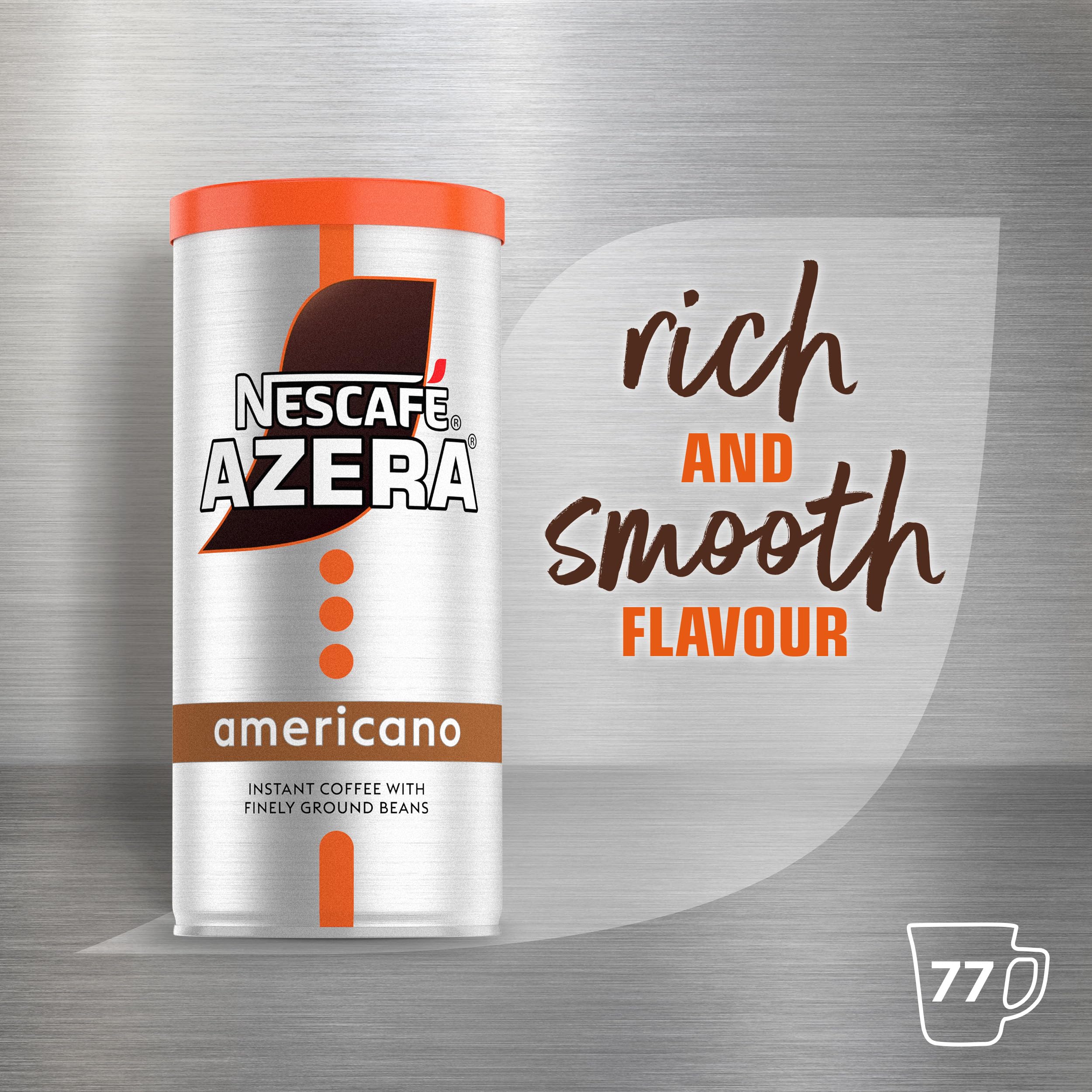 NESCAFÉ Azera Americano Instant Coffee 140g (Pack of 6) 8