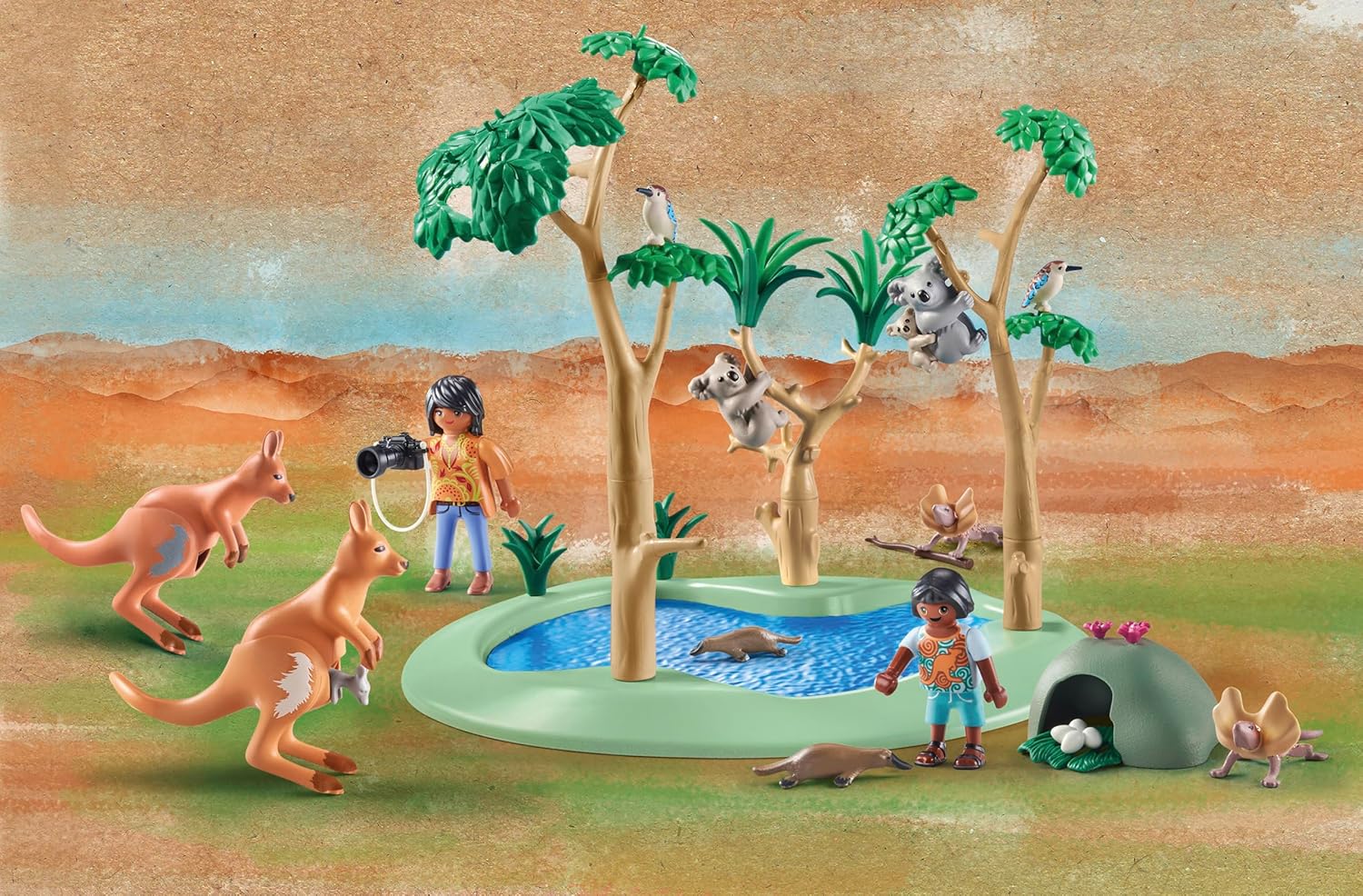 Playmobil 71624 Wiltopia: Australian Wildlife Adventure Playset for Kids 4+ 5