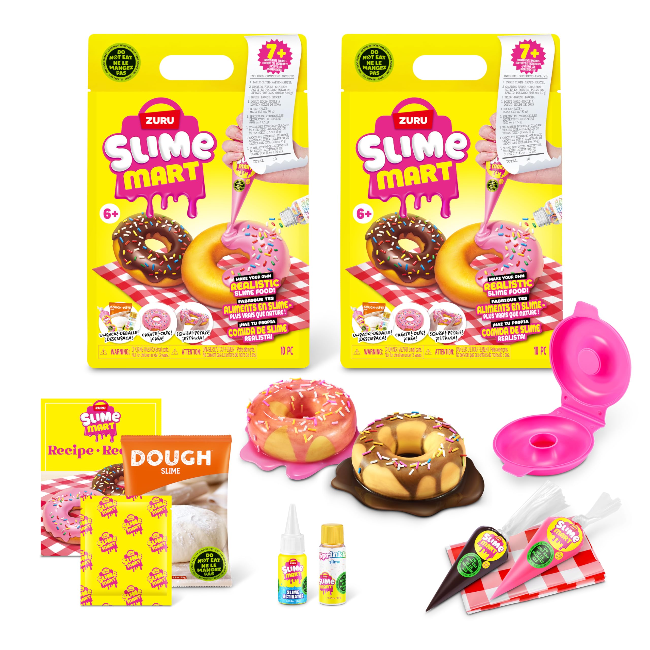 Slime Mart Small Bag by ZURU - Donut Slime Compound for Kids, Arts & Crafts Sensory Play 1