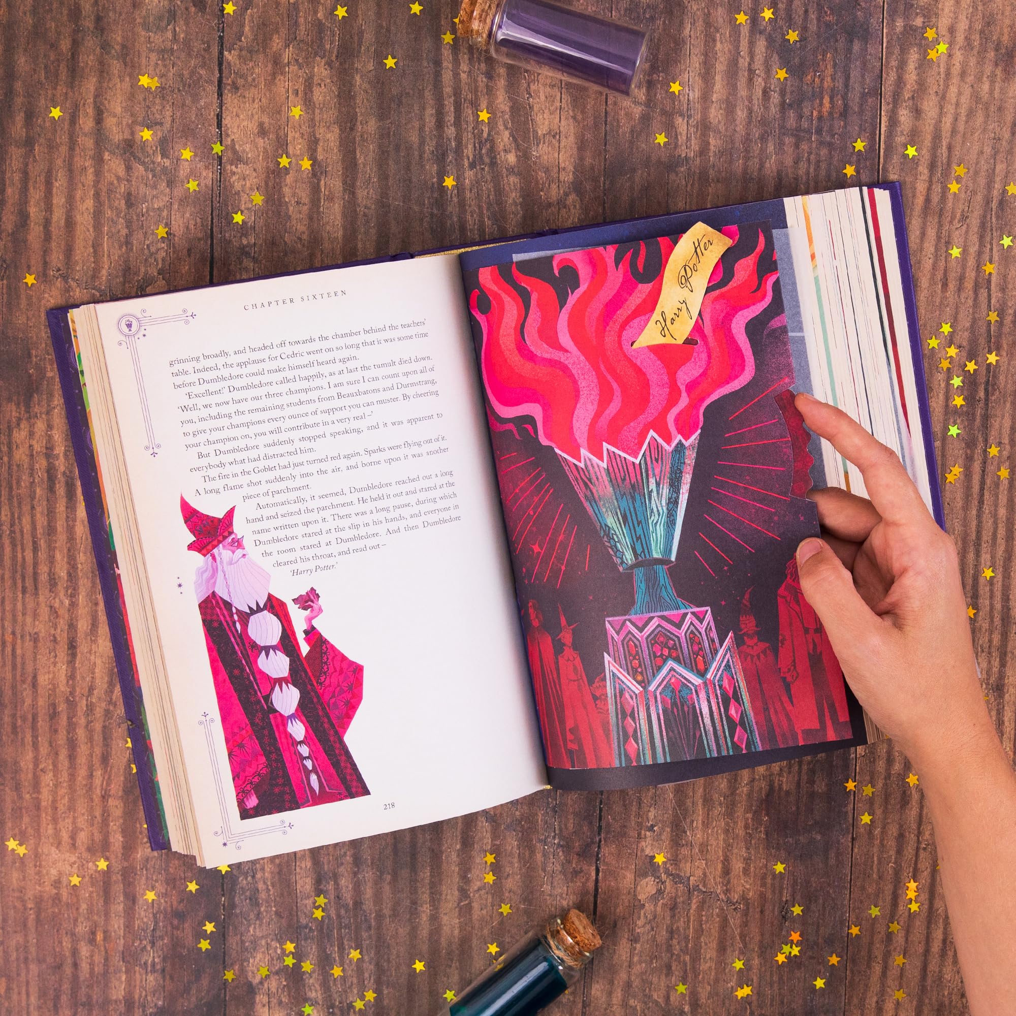 Bloomsbury Harry Potter and the Goblet of Fire Illustrated Gift Book | Hardcover | J.K. Rowling 7