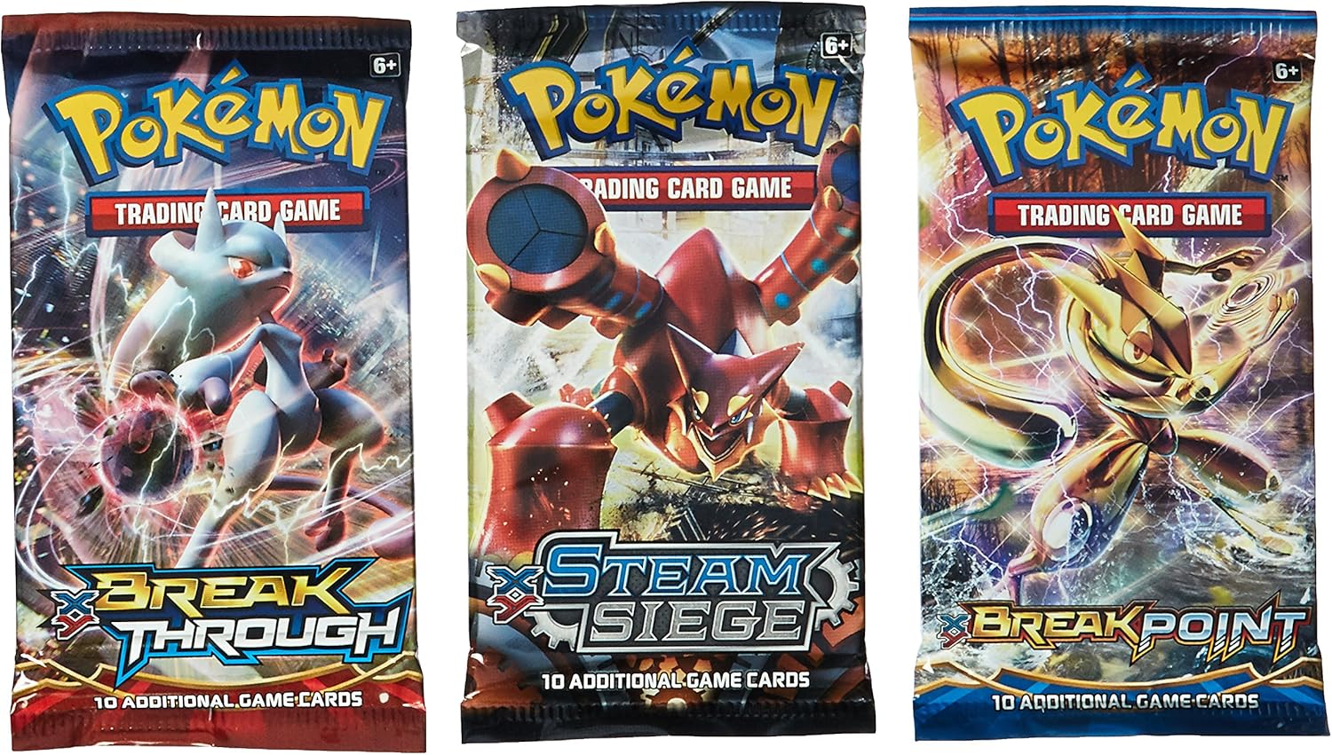 Pokemon TCG 3 Booster Packs - Random Expansion Packs