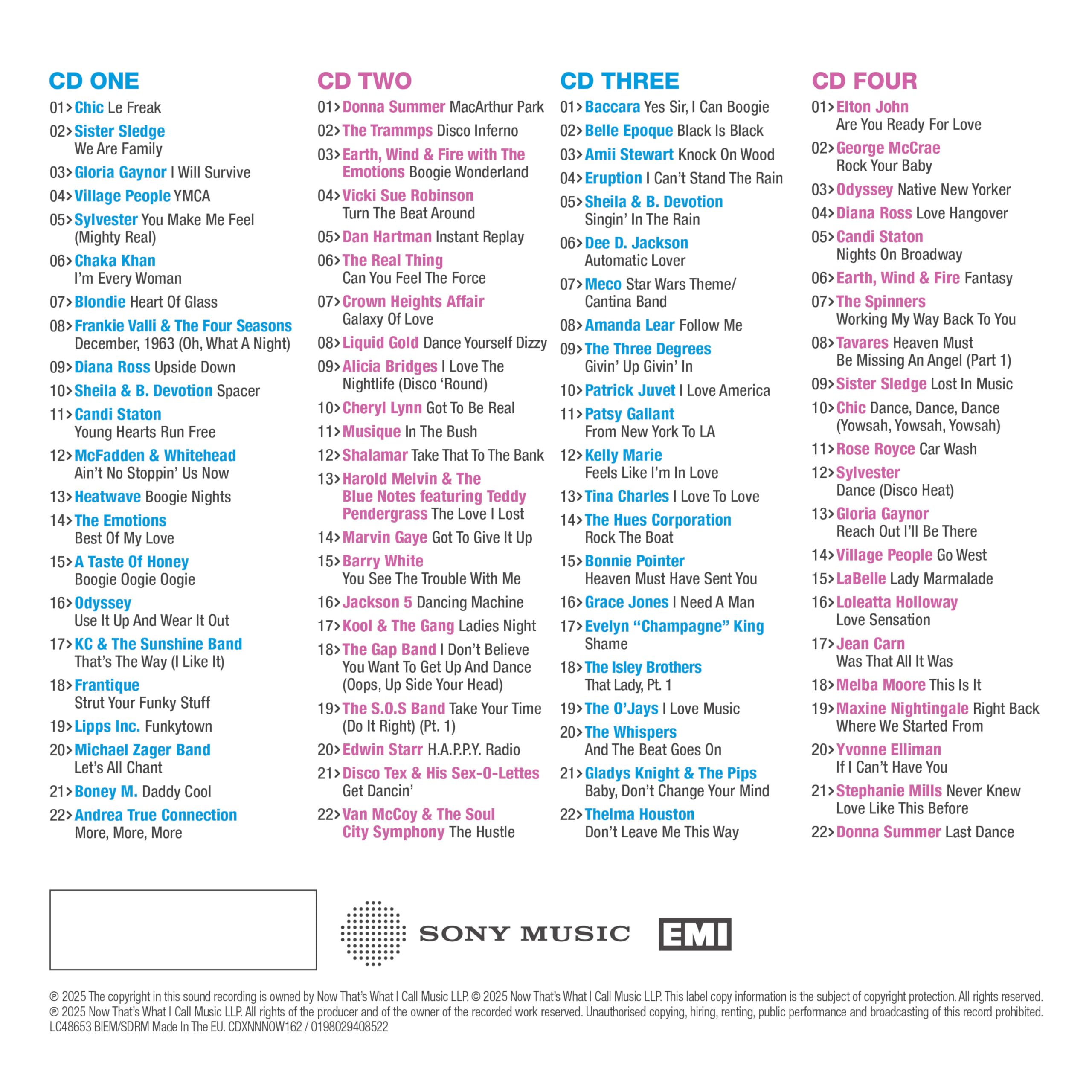 NOW That's What I Call An Era - Disco: 1973-1980 [Audio CD] 3