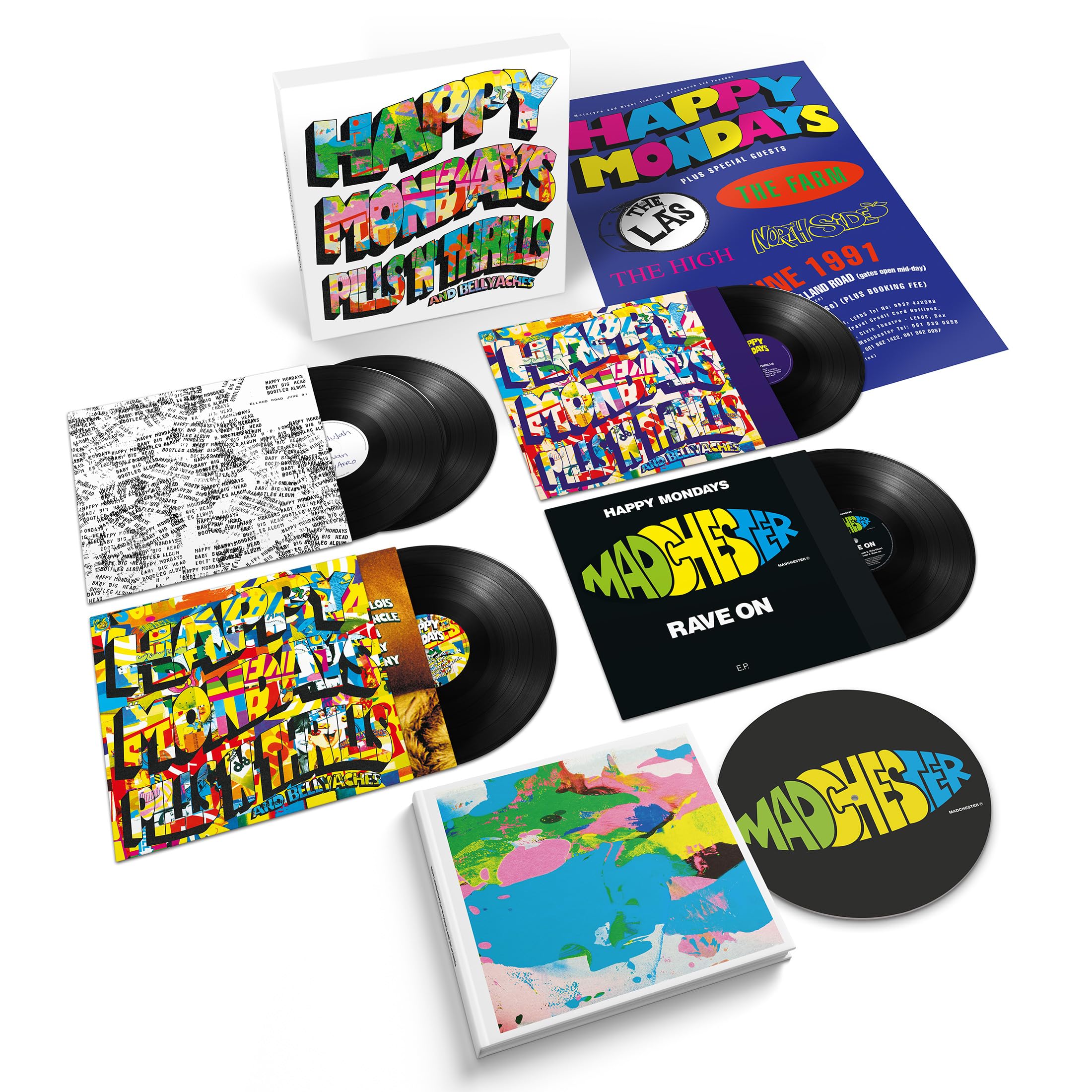 Happy Mondays - Pills 'n' Thrills and Bellyaches [5LP Boxset Vinyl] 1