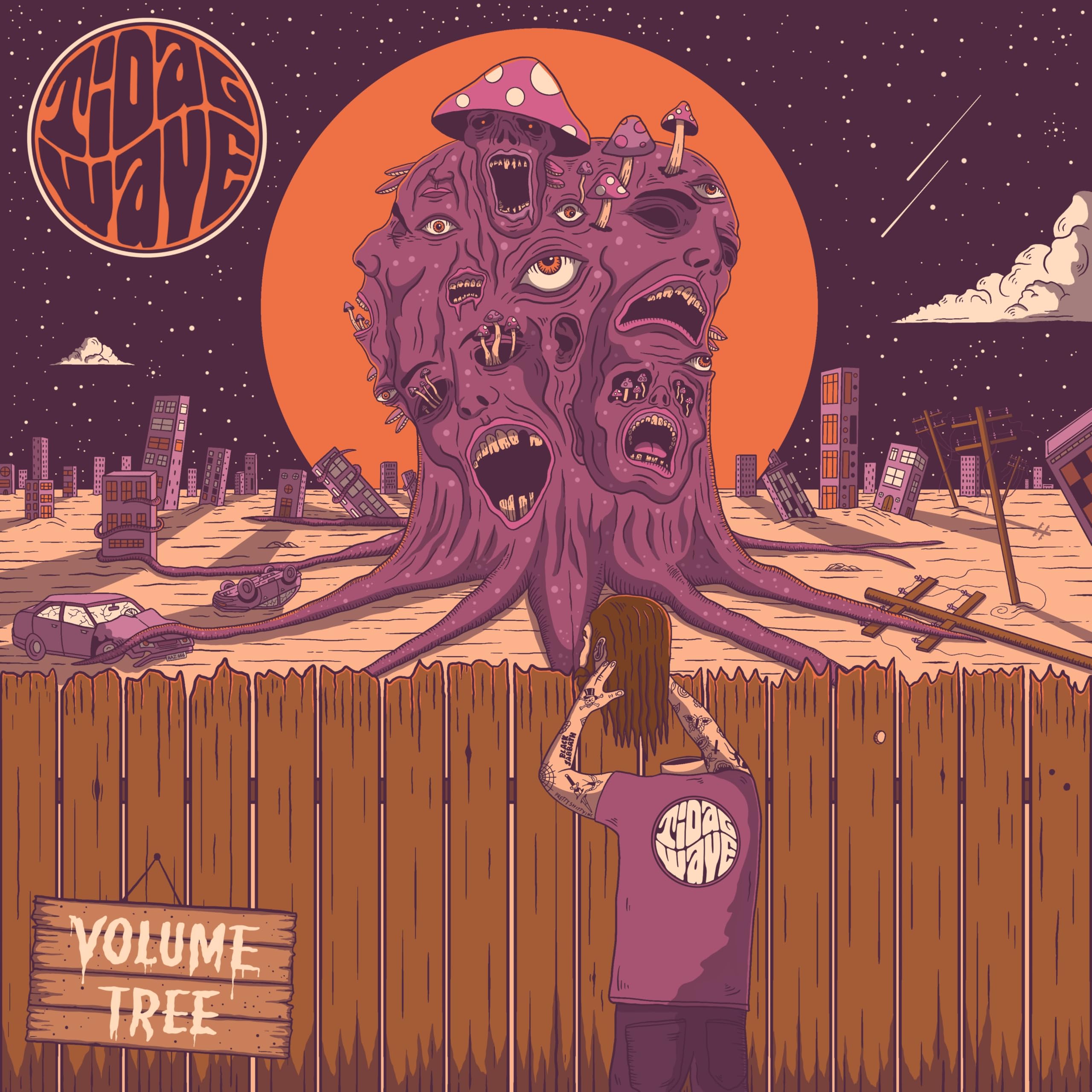 TIDAL WAVE - VOLUME TREE [GRAPHITE ECOMIX] [Vinyl]