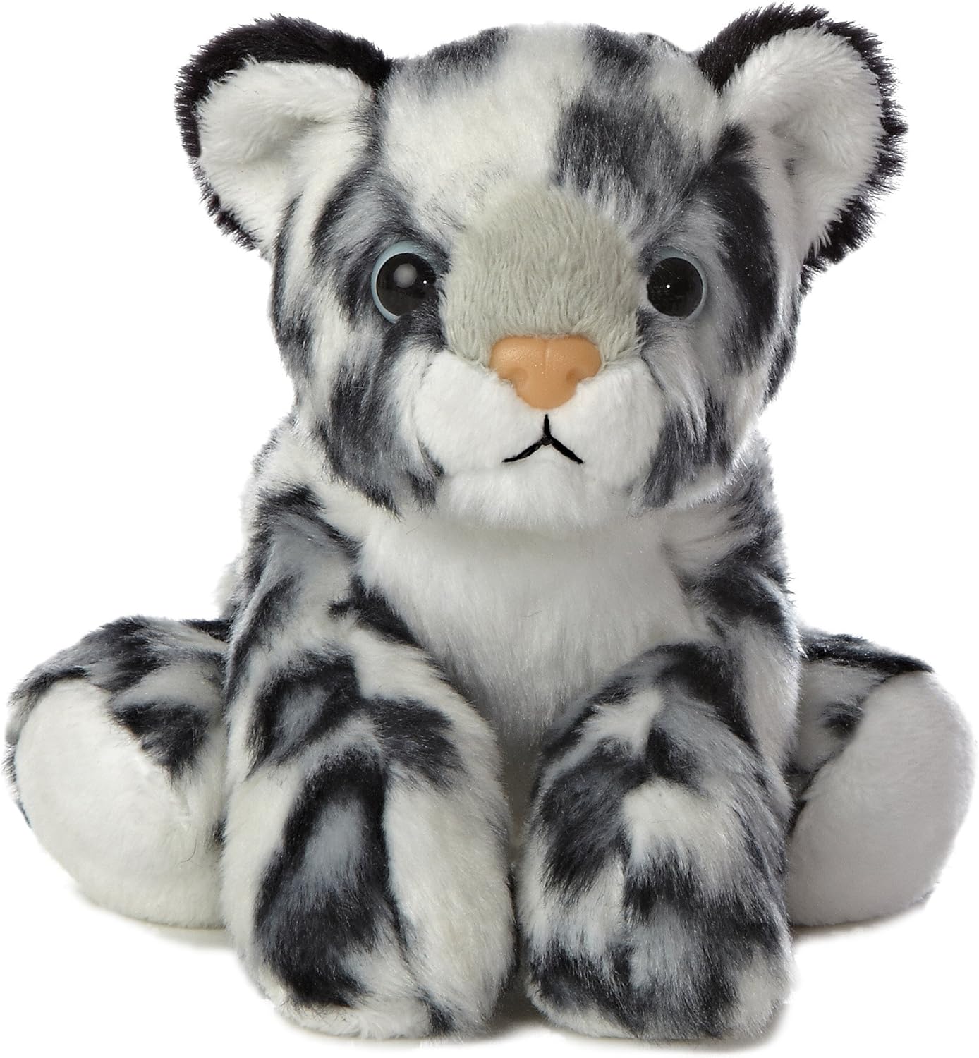 Aurora Mini Flopsie Snow Leopard - 8" Soft Plush Stuffed Animal for Kids