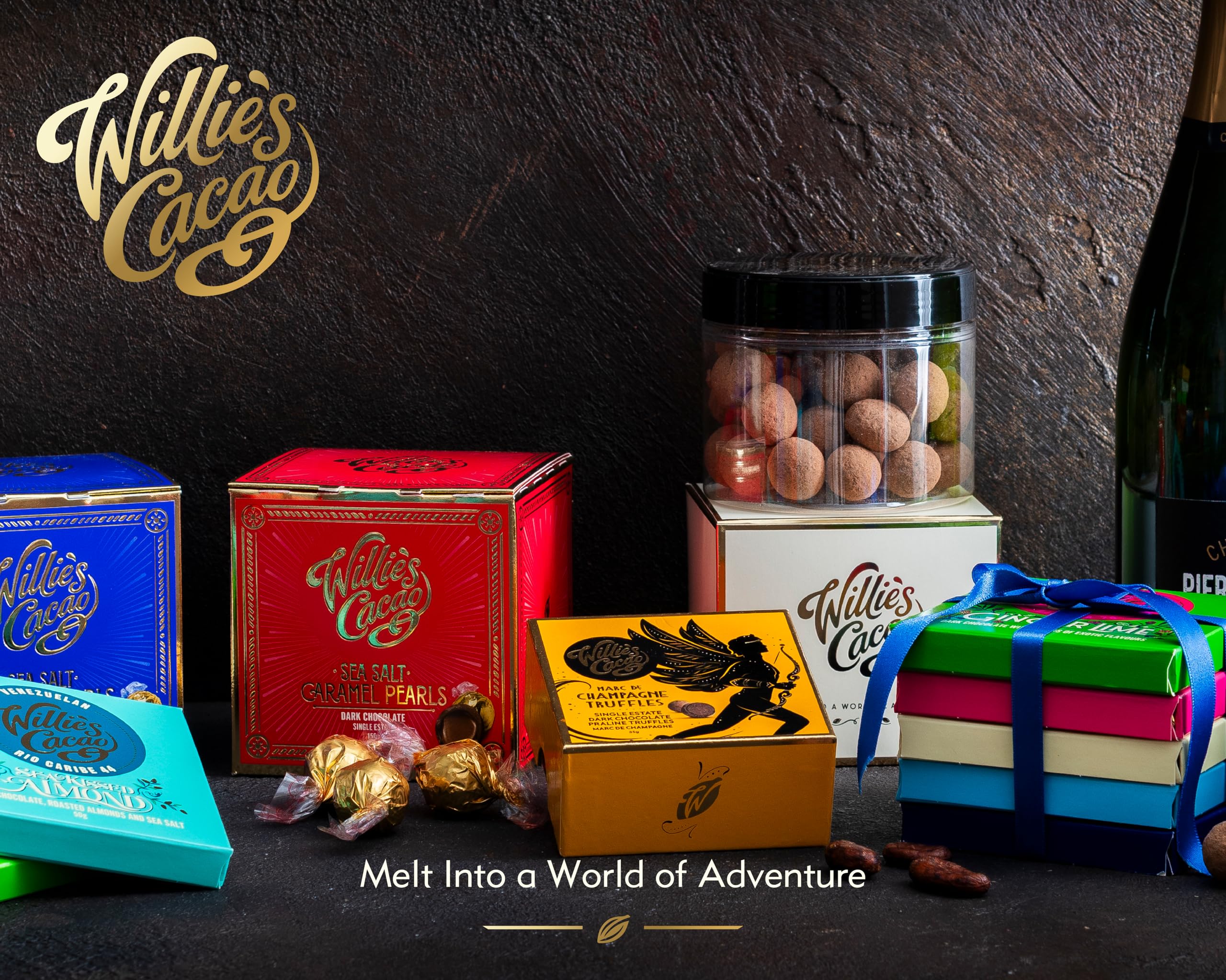 Willie's Cacao Bar - Matcha White Chocolate with Ceremonial Grade Green Tea 50g 9