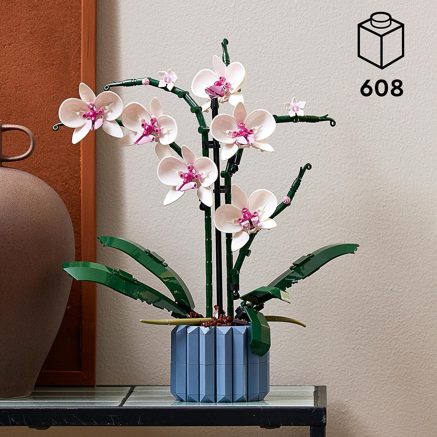 LEGO Orchidee 10311 – Künstliche Pflanze Bauset für Erwachsene 7