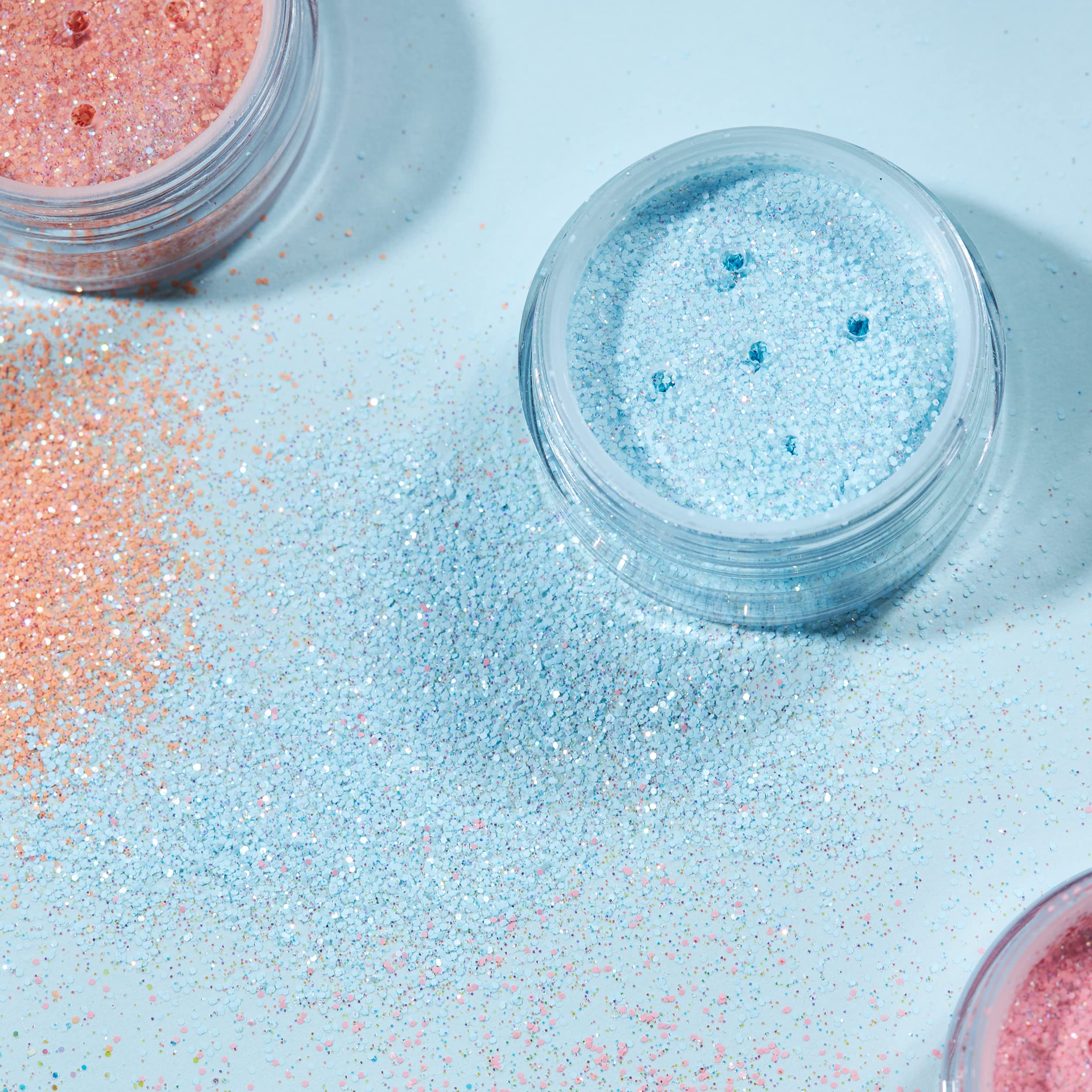 Moon Glitter - Pastel Glitter Shaker (Baby Blue) - 5g 5