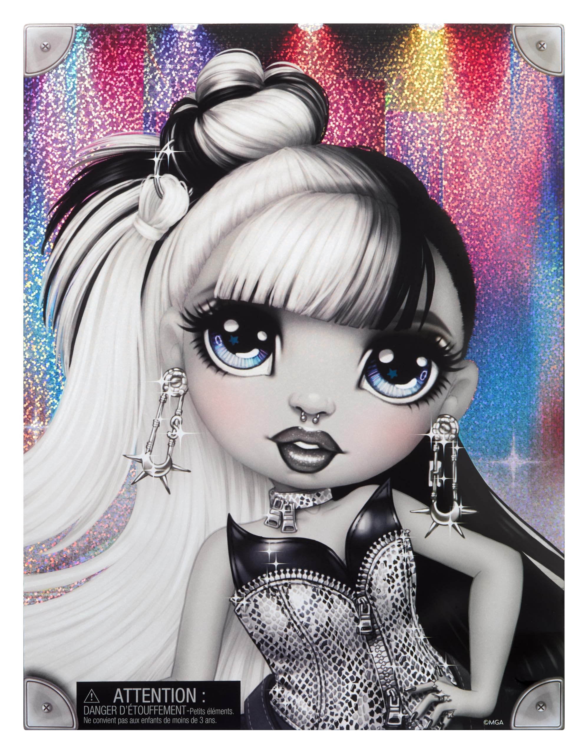 Rainbow High Heather Grayson Shadow High Fashion Doll - 28 cm Posable Doll with Luxe Outfit & Accessories 9