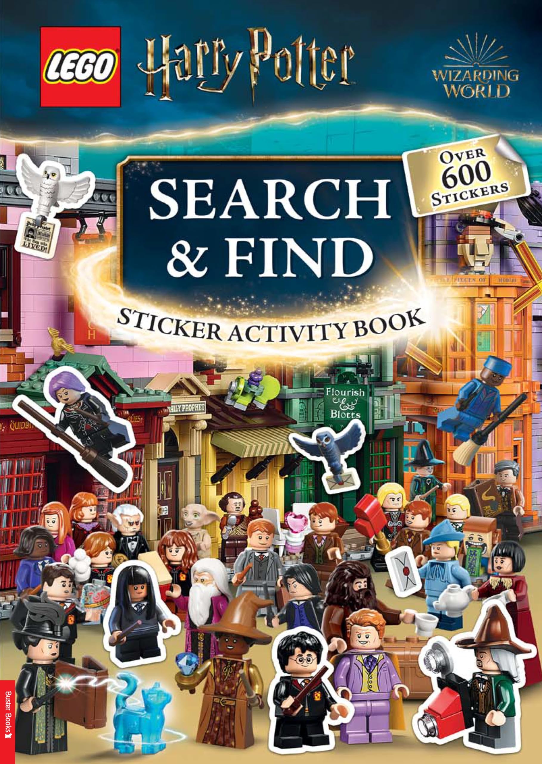 Buster Books LEGO® Harry Potter™: Search & Find Sticker Activity Book | Ages 7-9 | 32 Pages 1