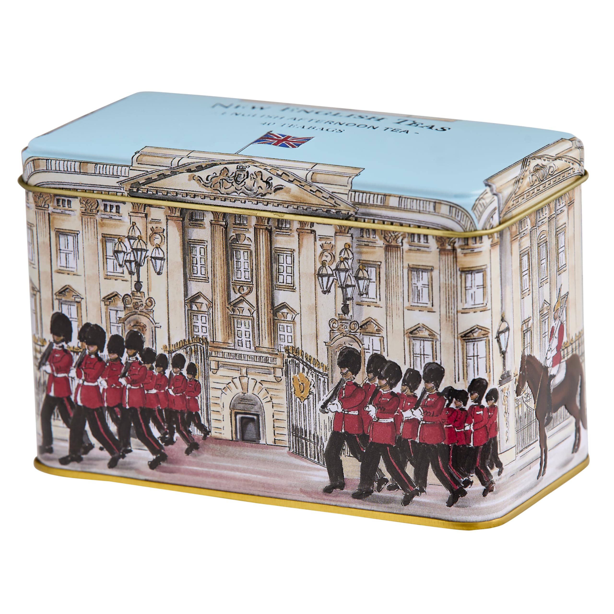 New English Teas Buckingham Palace Tin - English Afternoon Blend, 40 Tea Bags 7