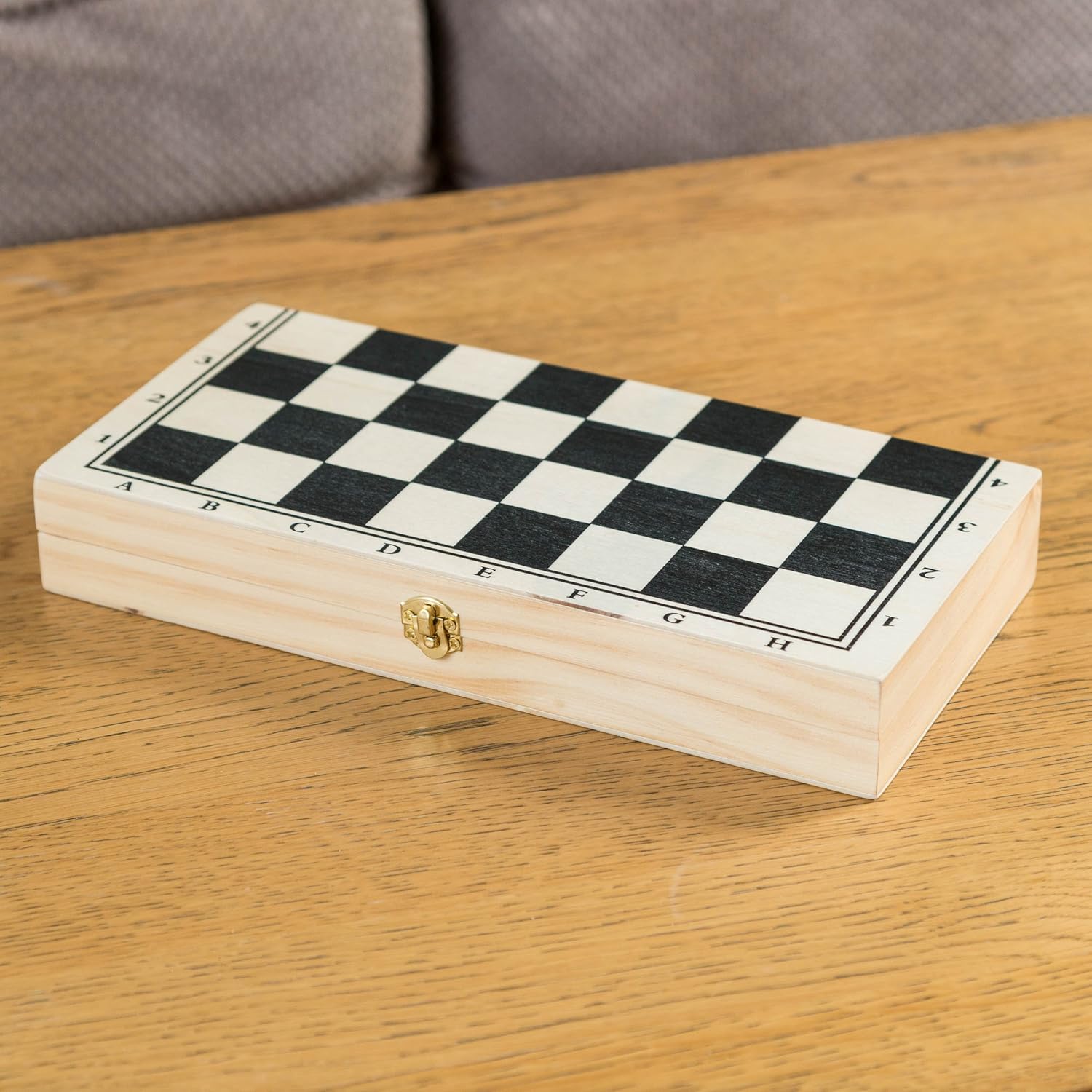 Toyrific Chess, Draughts And Backgammon Game Board, 3-in-1 Board Games for Kids 9